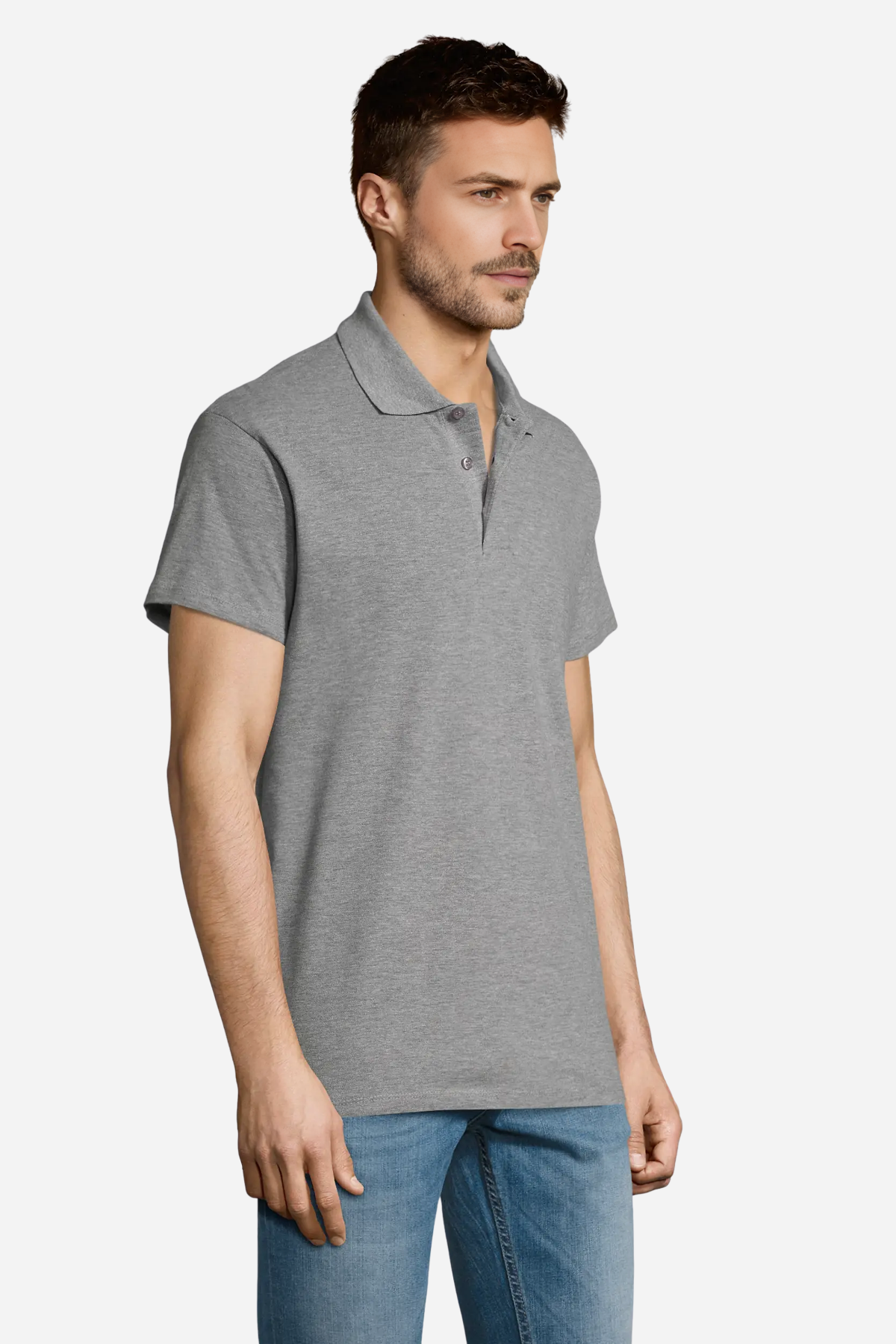 Mert Giyim İş ElbiseleriKoyu Kırçıllı Gri Pamuklu Ve Kısa Kollu Kadın/Erkek Unisex Polo Yaka TişörtPolo Yaka TişörtKoyu Kırçıllı Gri Pamuklu Ve Kısa Kollu Kadın/Erkek Unisex Polo Yaka Tişört | Mert Giyim İş Elbiseleri
