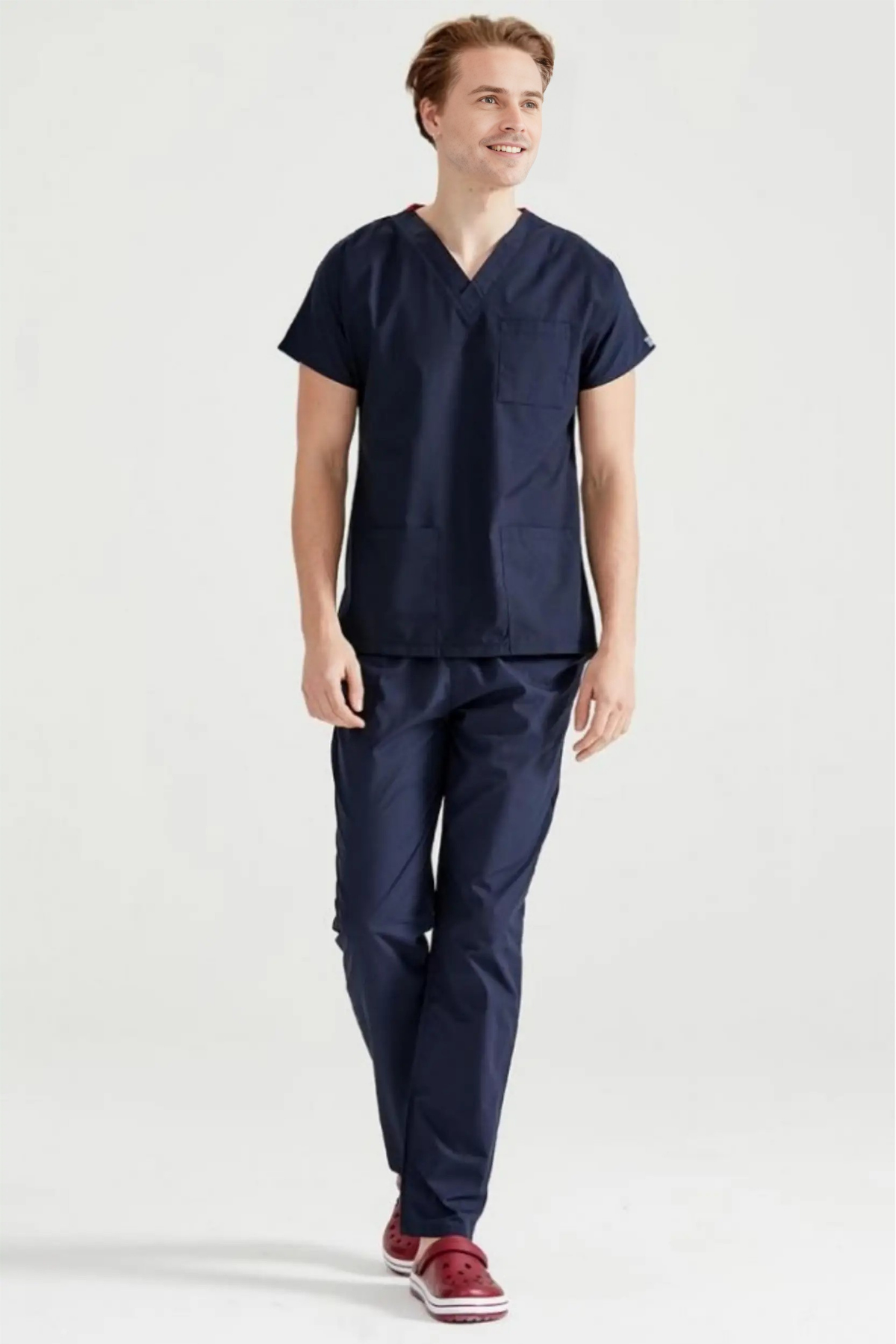 Mert Giyim İş ElbiseleriLacivert Likralı Medikal Doktor Hemşire Unisex Scrubs Yaka Forma TakımLikralı Scrubs Yaka TakımLacivert Likralı Medikal Doktor Hemşire Unisex Scrubs Yaka Forma Takım | Mert Giyim İş Elbiseleri