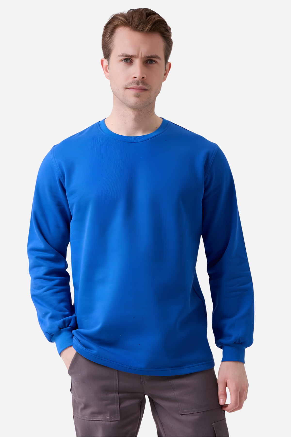 Mert Giyim İş ElbiseleriSaks Mavi Pamuklu Ve Uzun Kollu Kışlık Unisex O/Bisiklet Yaka SweatshirtO Yaka SweatshirtSaks Mavi Pamuklu Ve Uzun Kollu Kışlık Unisex O/Bisiklet Yaka Sweatshirt | Mert Giyim İş Elbiseleri