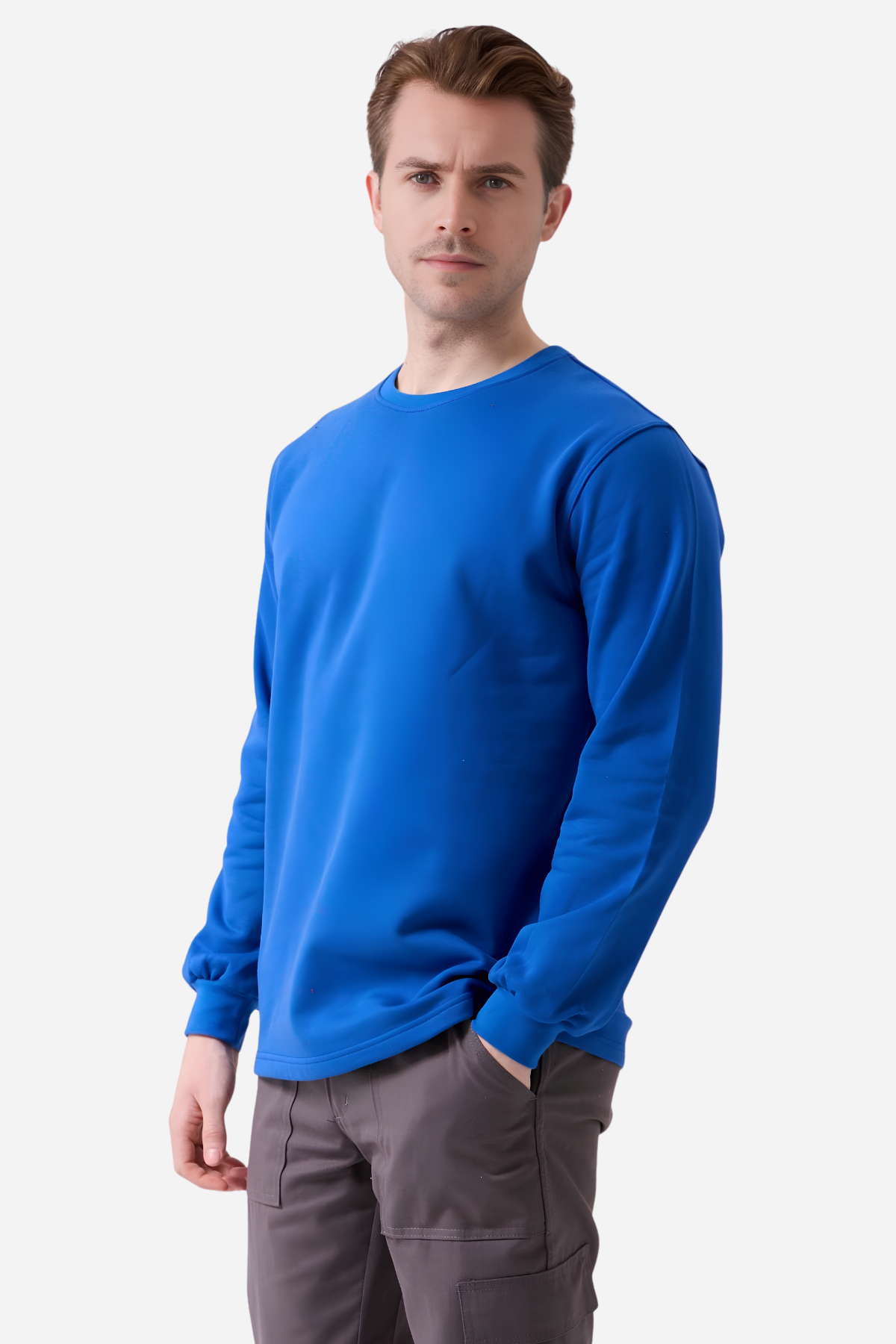 Mert Giyim İş ElbiseleriSaks Mavi Pamuklu Ve Uzun Kollu Kışlık Unisex O/Bisiklet Yaka SweatshirtO Yaka SweatshirtSaks Mavi Pamuklu Ve Uzun Kollu Kışlık Unisex O/Bisiklet Yaka Sweatshirt | Mert Giyim İş Elbiseleri