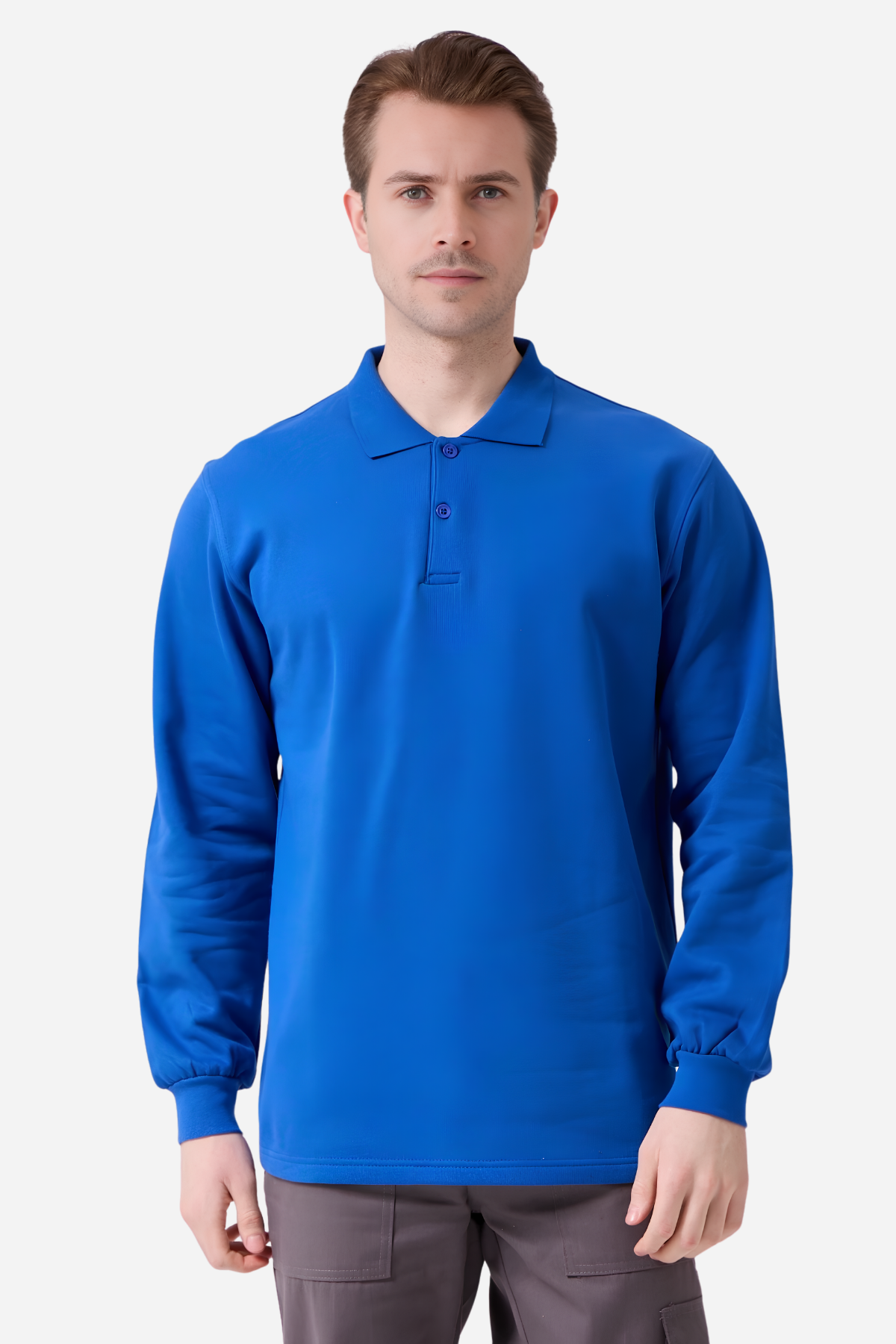 Mert Giyim İş ElbiseleriSaks Mavi Pamuklu Ve Uzun Kollu Kışlık Unisex Polo Yaka TişörtPolo Yaka SweatshirtSaks Mavi Pamuklu Ve Uzun Kollu Kışlık Unisex Polo Yaka Tişört | Mert Giyim İş Elbiseleri