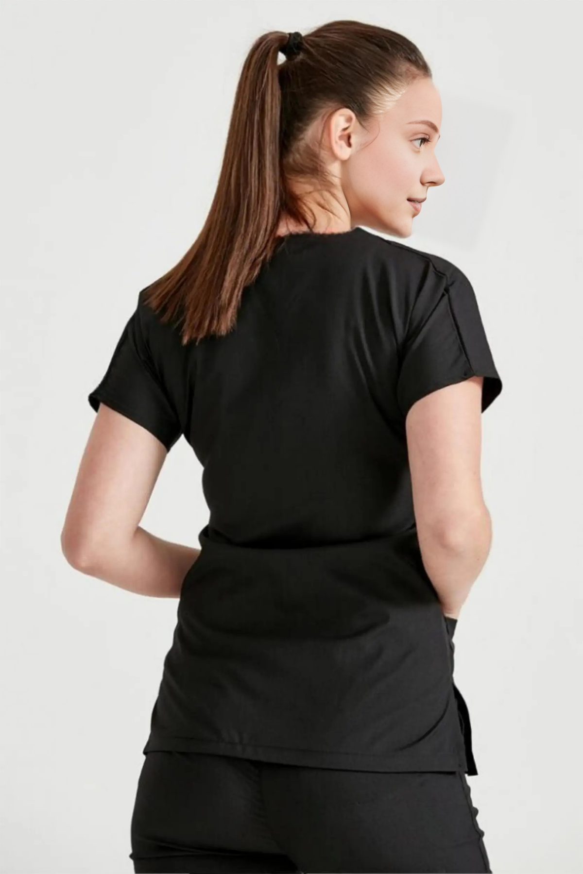 Mert Giyim İş ElbiseleriSiyah Likralı Medikal Doktor Hemşire Unisex Scrubs Yaka Forma TakımLikralı Scrubs Yaka TakımSiyah Likralı Medikal Doktor Hemşire Unisex Scrubs Yaka Forma Takım | Mert Giyim İş Elbiseleri