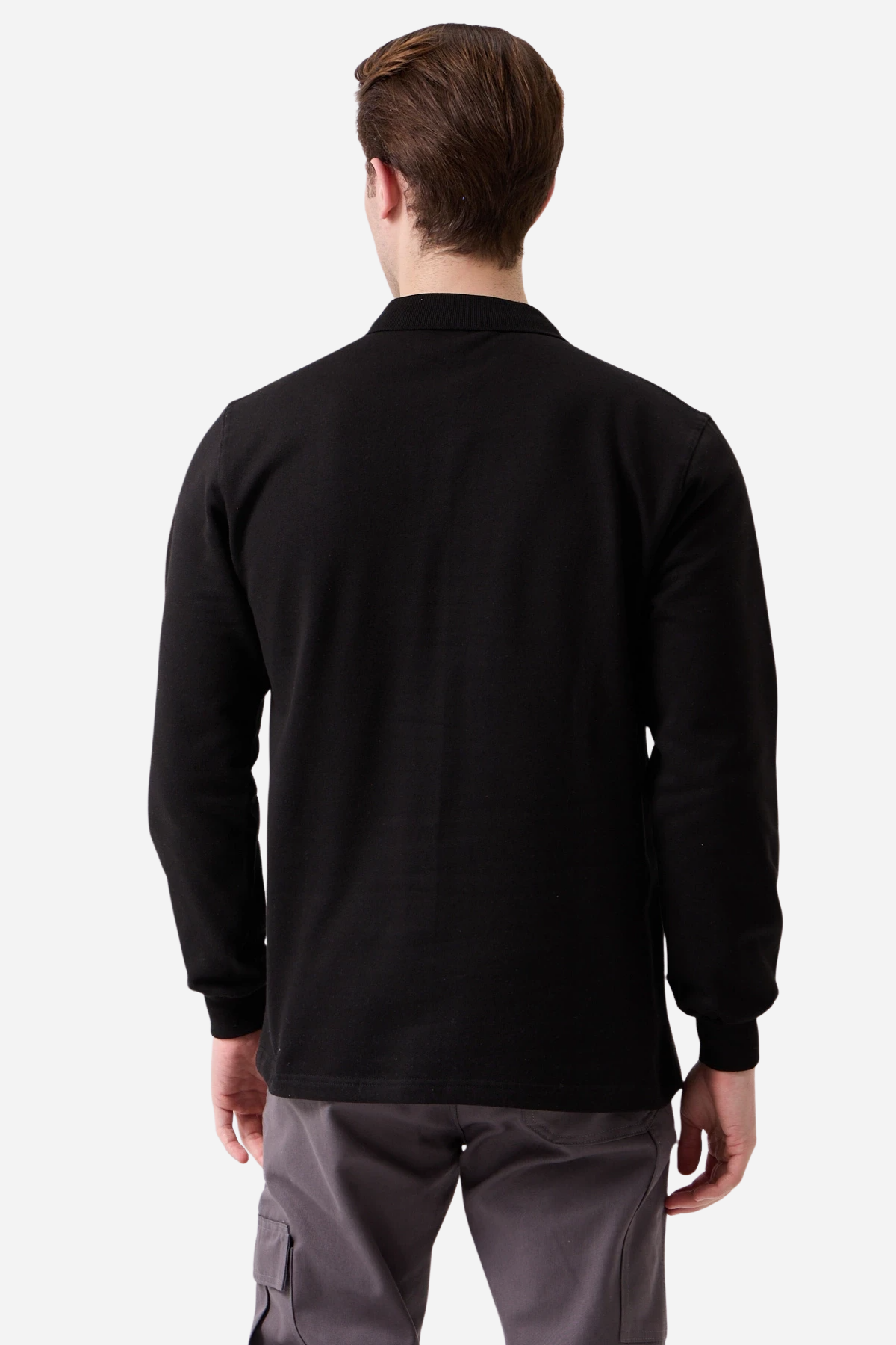 Mert Giyim İş ElbiseleriSiyah Pamuklu Ve Uzun Kollu Kışlık Unisex Polo Yaka SweatshirtPolo Yaka SweatshirtSiyah Pamuklu Ve Uzun Kollu Kışlık Unisex Polo Yaka Sweatshirt | Mert Giyim İş Elbiseleri