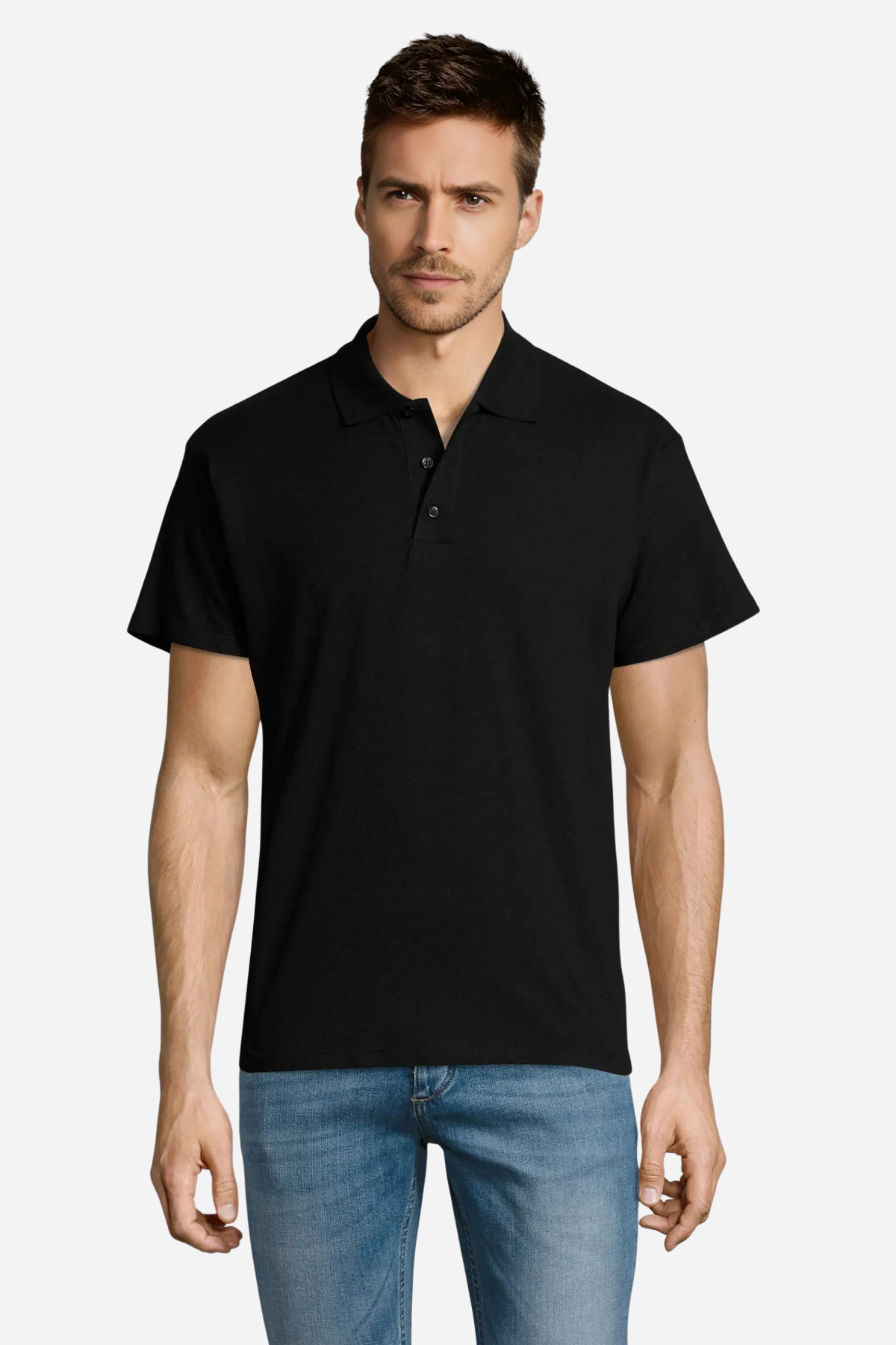 Mert Giyim İş ElbiseleriSiyah Pamuklu Ve Kısa Kollu Kadın/Erkek Unisex Polo Yaka TişörtPolo Yaka TişörtSiyah Pamuklu Ve Kısa Kollu Kadın/Erkek Unisex Polo Yaka Tişört | Mert Giyim İş Elbiseleri