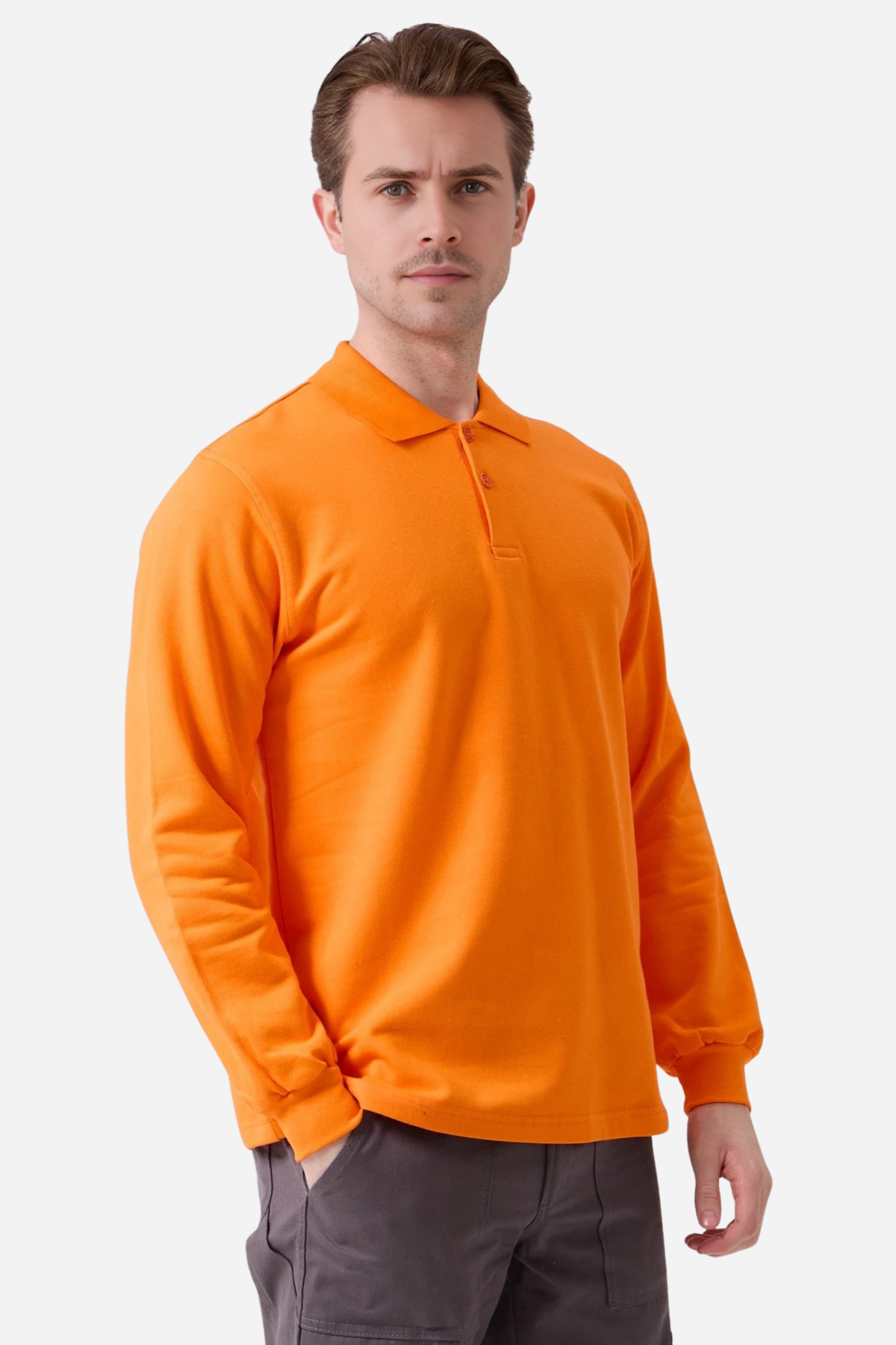 Mert Giyim İş ElbiseleriTuruncu Pamuklu Ve Uzun Kollu Kışlık Unisex Polo Yaka SweatshirtPolo Yaka SweatshirtTuruncu Pamuklu Ve Uzun Kollu Kışlık Unisex Polo Yaka Sweatshirt | Mert Giyim İş Elbiseleri