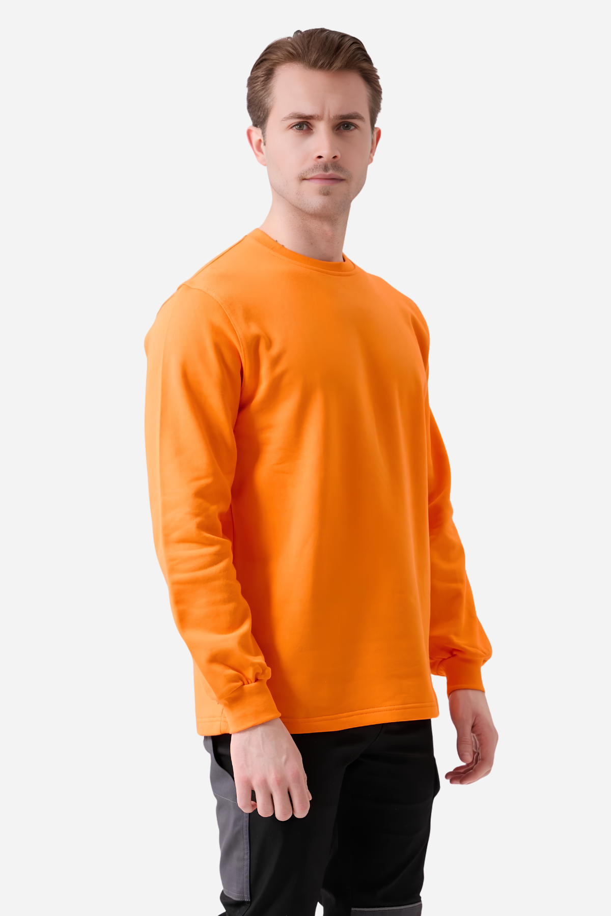Mert Giyim İş ElbiseleriTuruncu Pamuklu Ve Uzun Kollu Kışlık Unisex O/Bisiklet Yaka SweatshirtO Yaka SweatshirtTuruncu Pamuklu Ve Uzun Kollu Kışlık Unisex O/Bisiklet Yaka Sweatshirt | Mert Giyim İş Elbiseleri