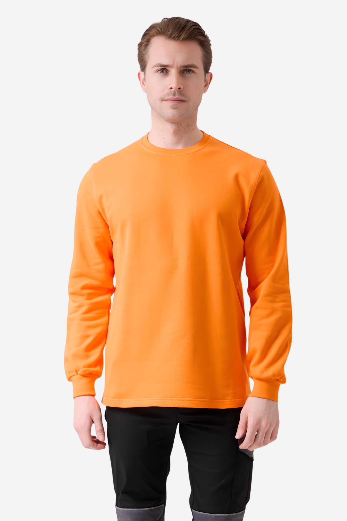 Mert Giyim İş ElbiseleriTuruncu Pamuklu Ve Uzun Kollu Kışlık Unisex O/Bisiklet Yaka SweatshirtO Yaka SweatshirtTuruncu Pamuklu Ve Uzun Kollu Kışlık Unisex O/Bisiklet Yaka Sweatshirt | Mert Giyim İş Elbiseleri