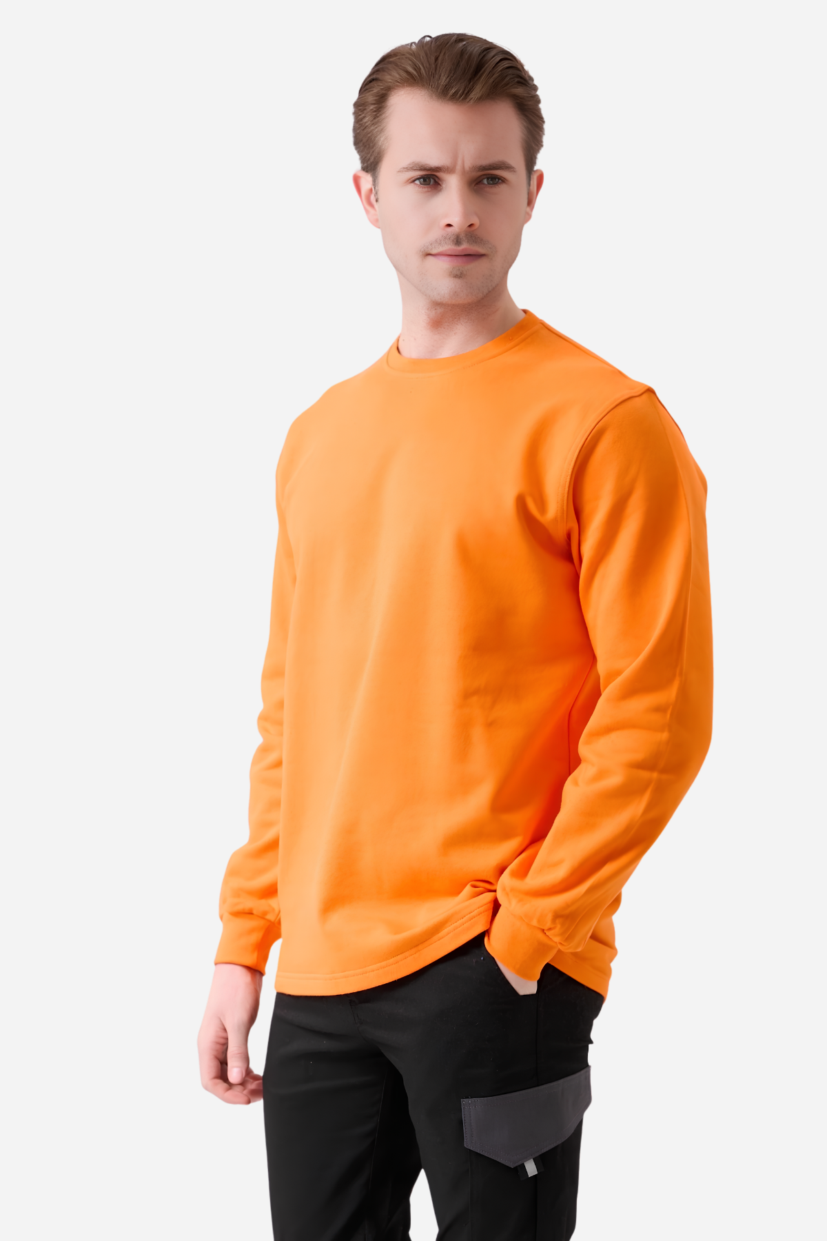 Mert Giyim İş ElbiseleriTuruncu Pamuklu Ve Uzun Kollu Kışlık Unisex O/Bisiklet Yaka SweatshirtO Yaka SweatshirtTuruncu Pamuklu Ve Uzun Kollu Kışlık Unisex O/Bisiklet Yaka Sweatshirt | Mert Giyim İş Elbiseleri