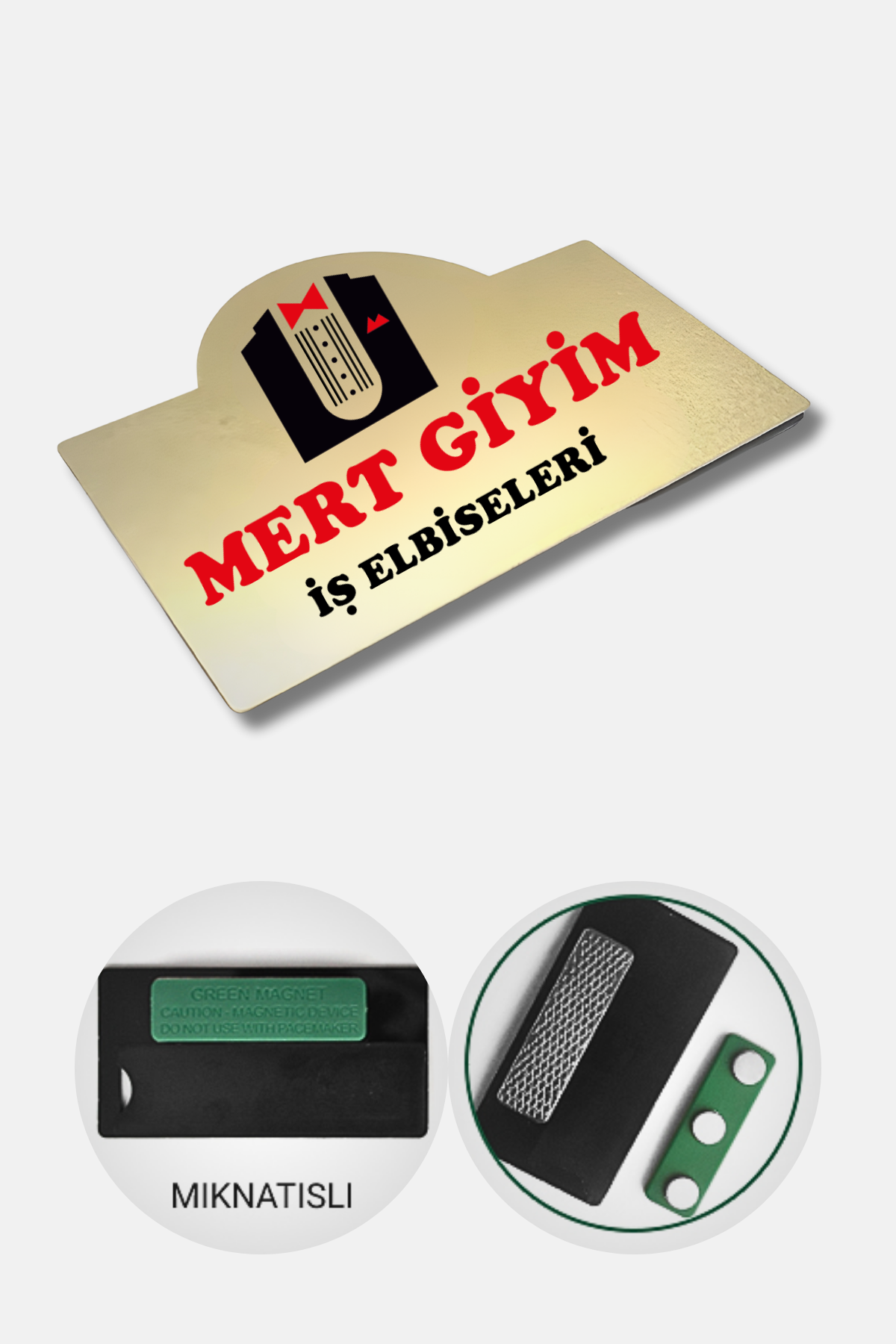 Mert Giyim İş ElbiseleriYaka Kartı Ve İsimliği No:21Garson AksesuarlarıYaka Kartı Ve İsimliği No:21 | Mert Giyim İş Elbiseleri