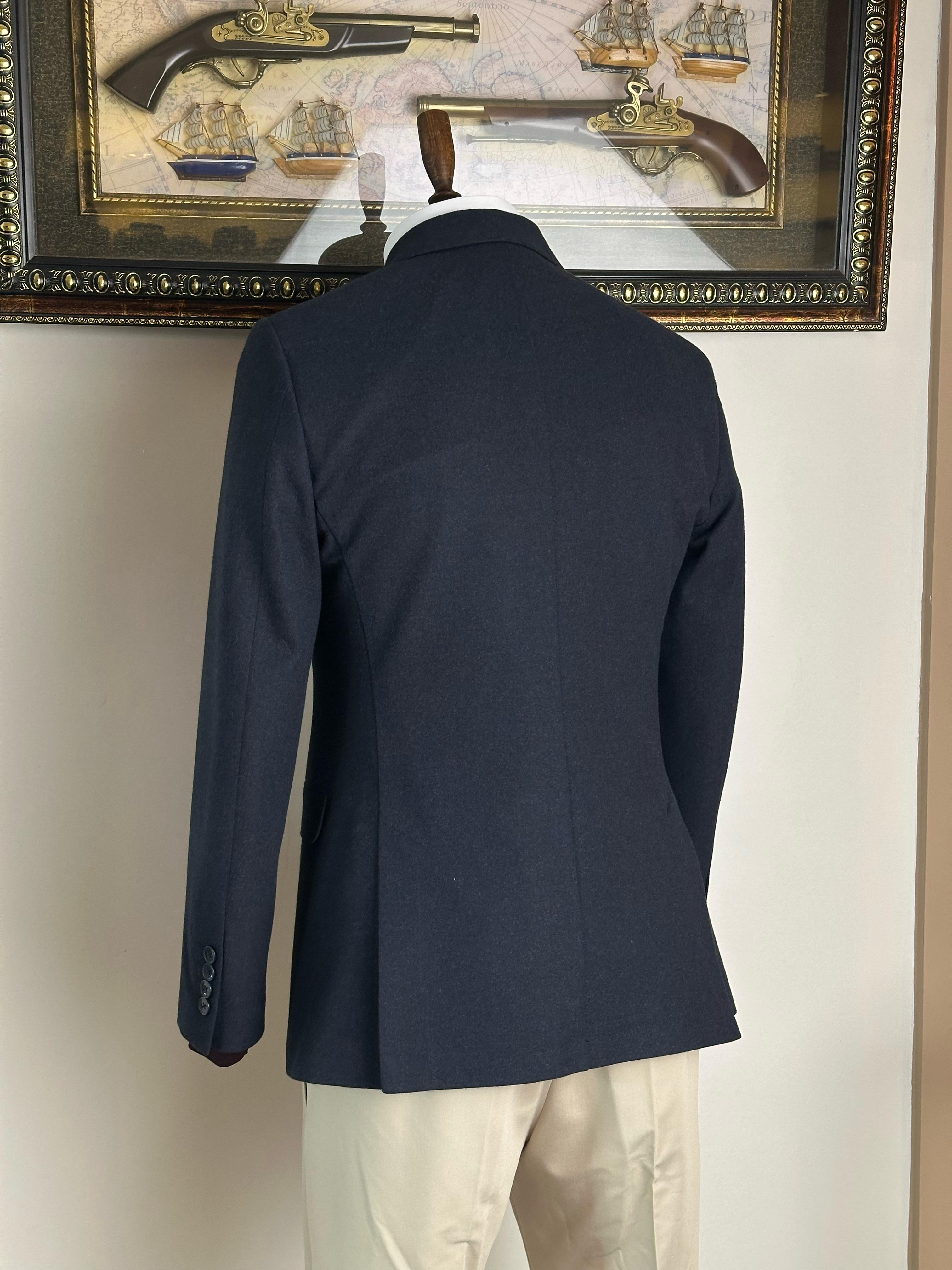 Erkek Slim Fit Lacivert Renk Tek Ceket
