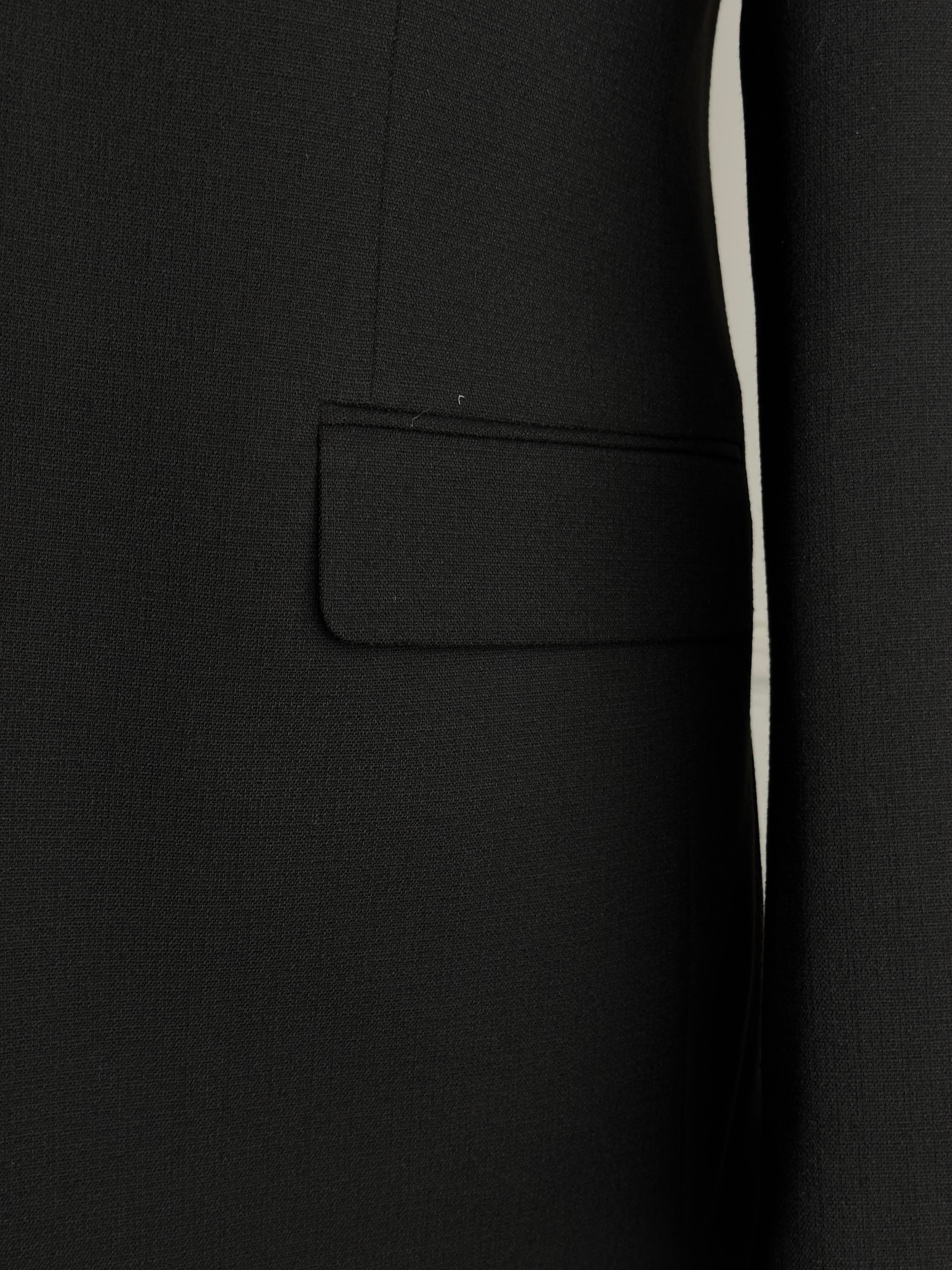 Erkek Slim Fit Siyah Renk Takım Elbise