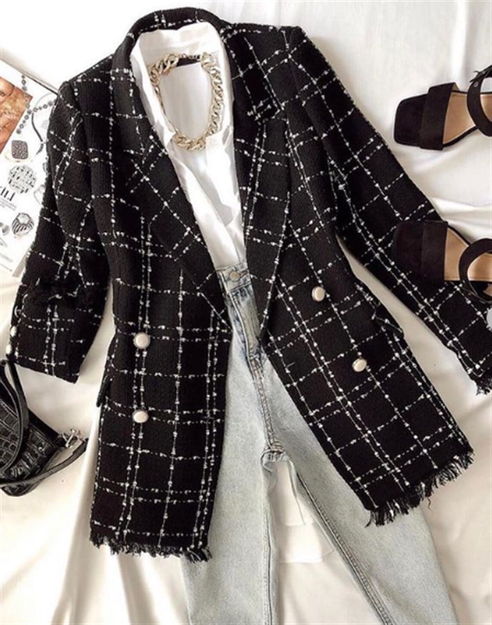 Blazer Ceket SİYAH