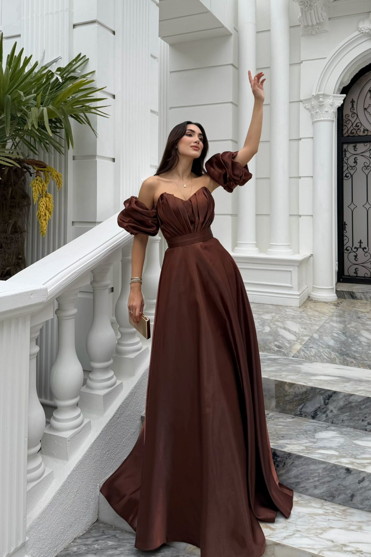 Burçak Balon Kol Prenses Abiye 401