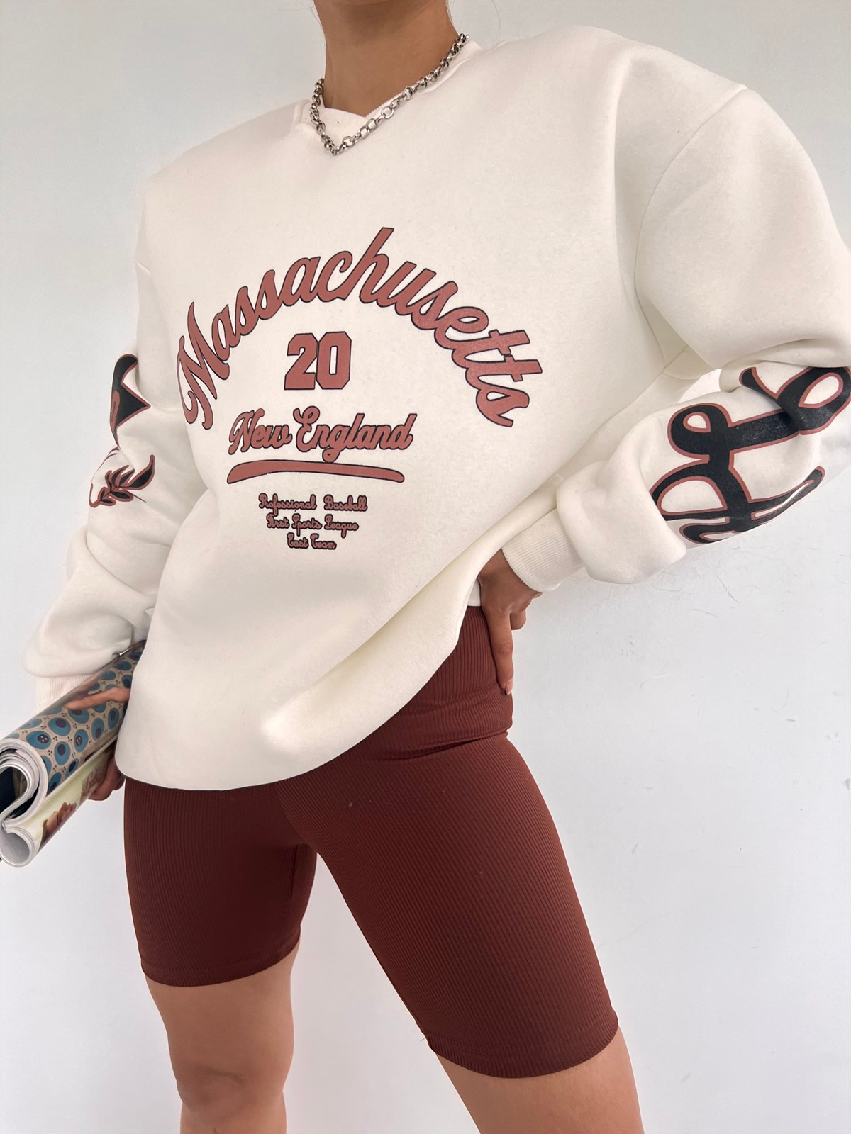 Massachusetts Sweat 8980 EKRU
