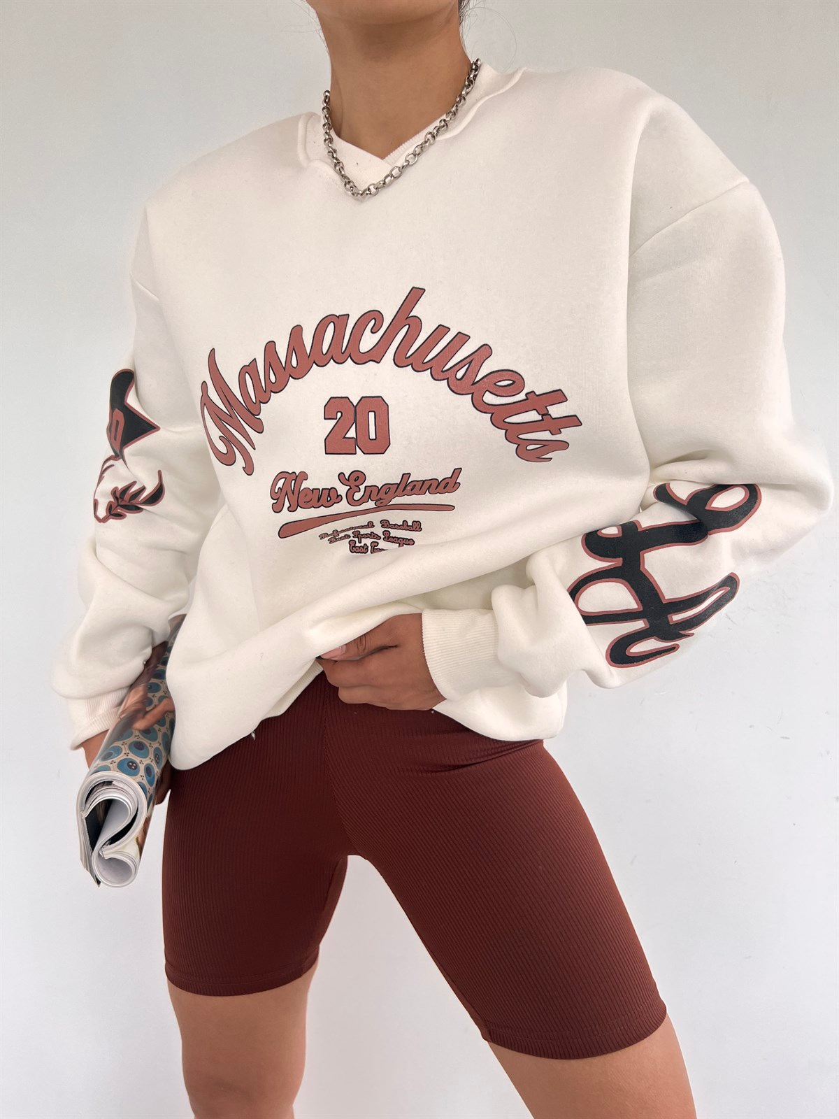 Massachusetts Sweat 8980 EKRU