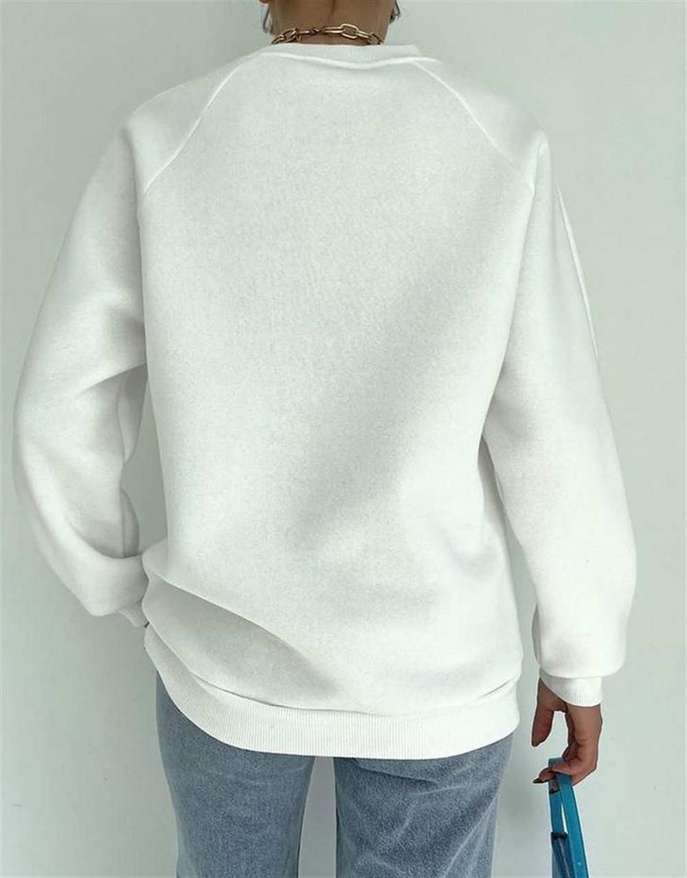 World Baskı Sweat-4065