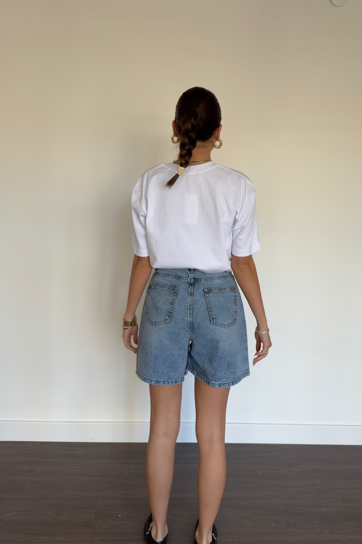 Mavi Fit Denim Şort