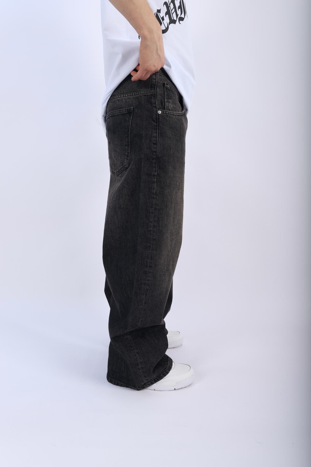 Acid Wash Baggy Jean Pantolon P916