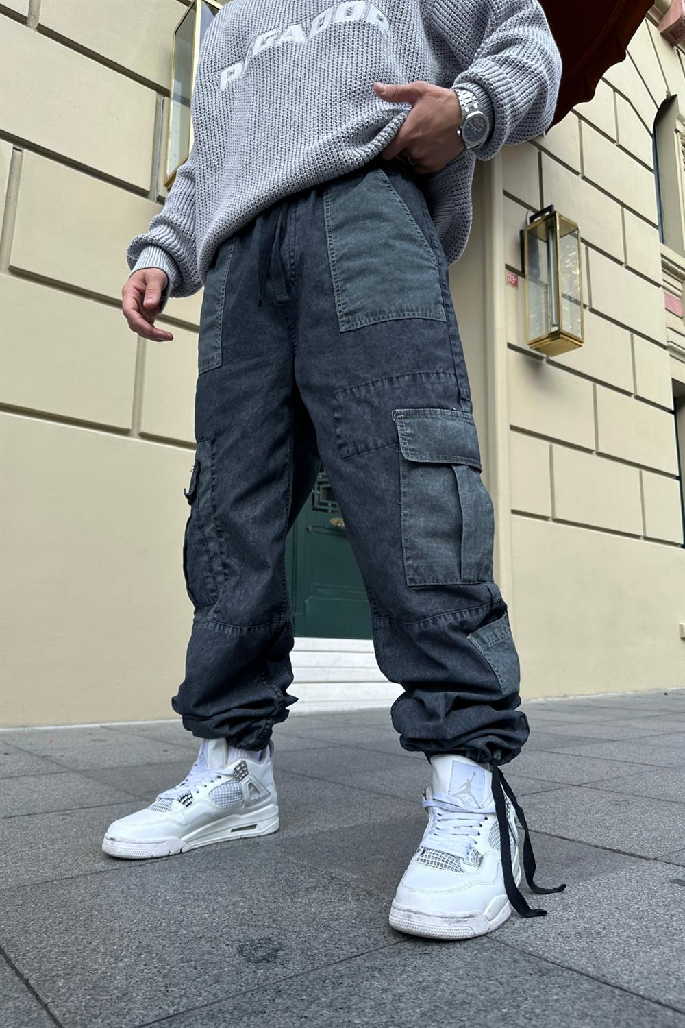 Acid Wash Bdg Combat  Pantolon P775