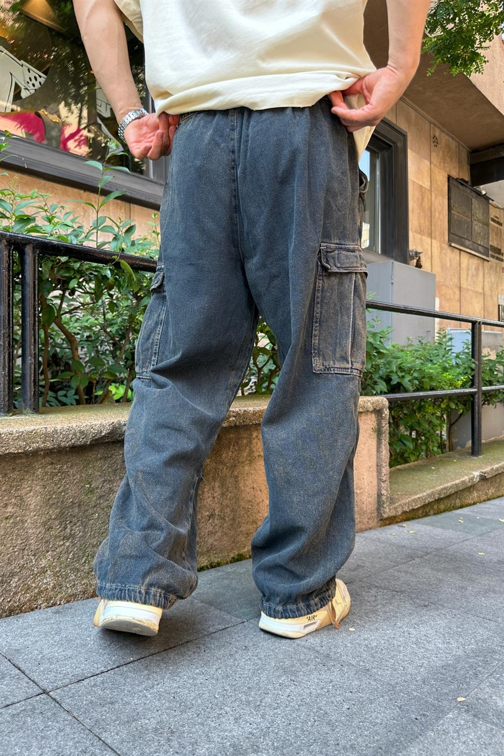 Acid Wash Cepli Jean Pantolon P691