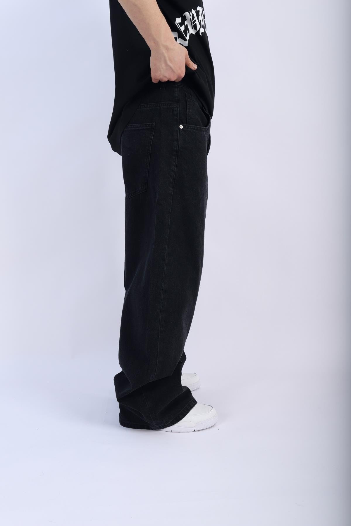 Acid Wash Füme Jean Pantolon P911