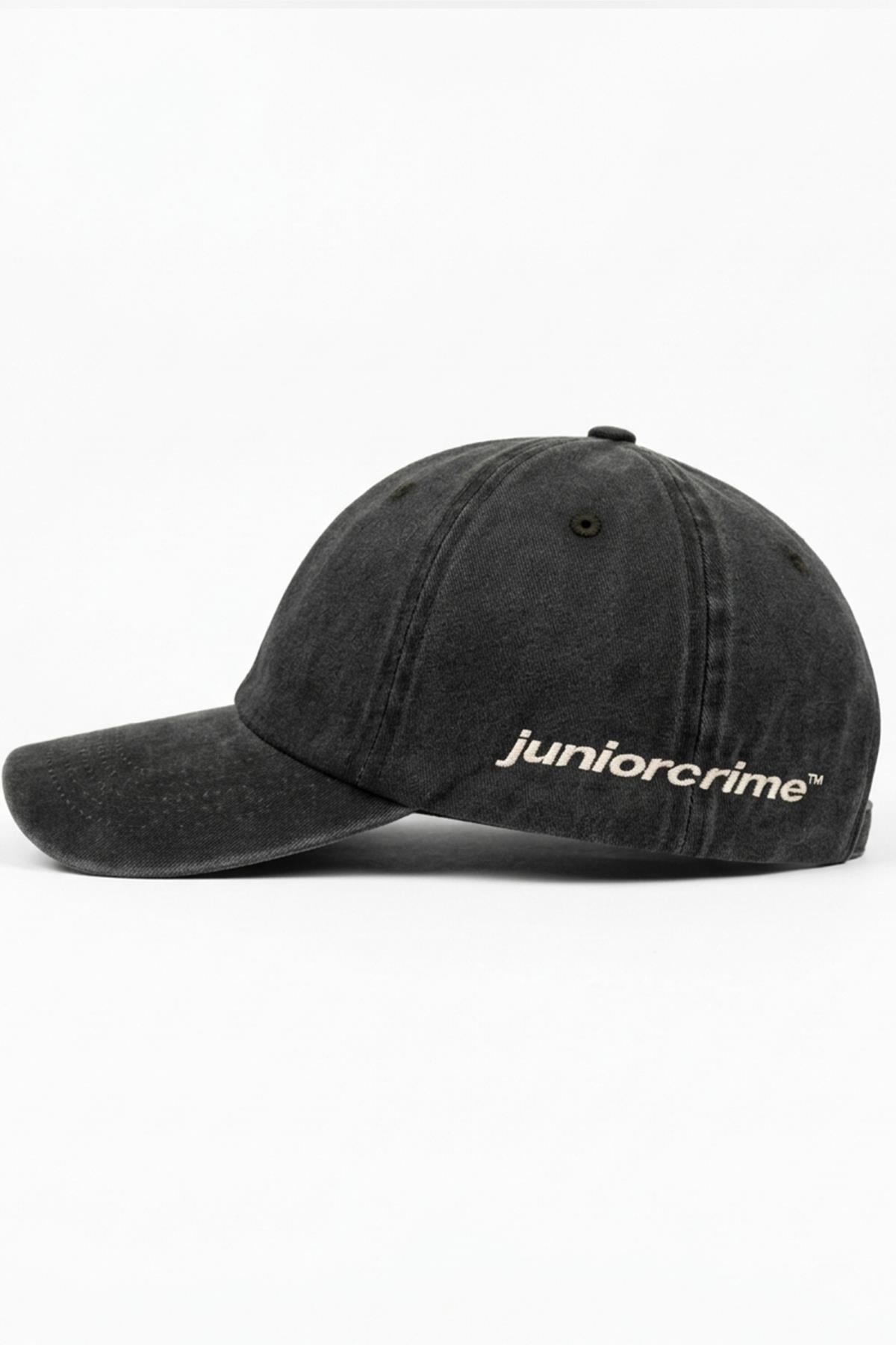 Acid Wash Logo Antrasit Cap