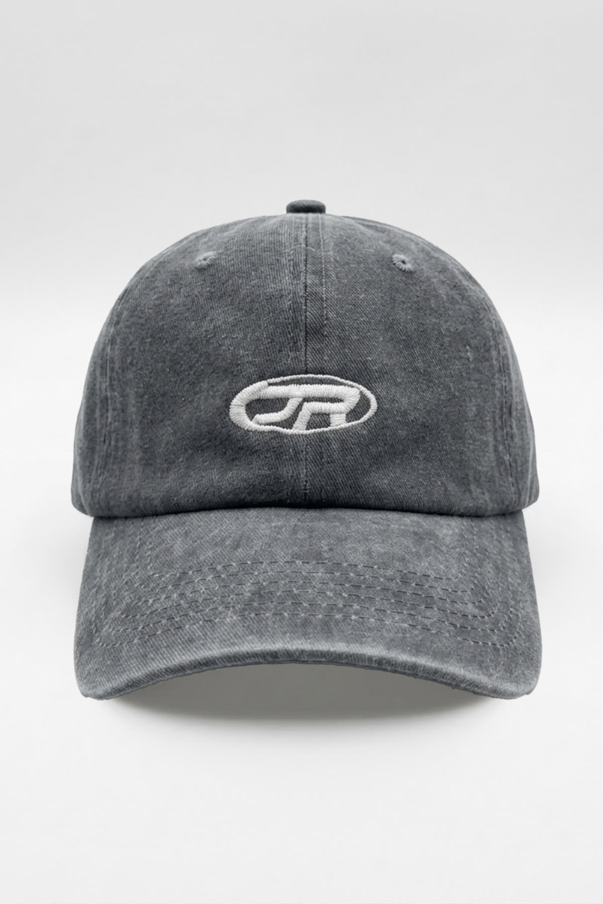 Acid Wash Logo Gri Cap