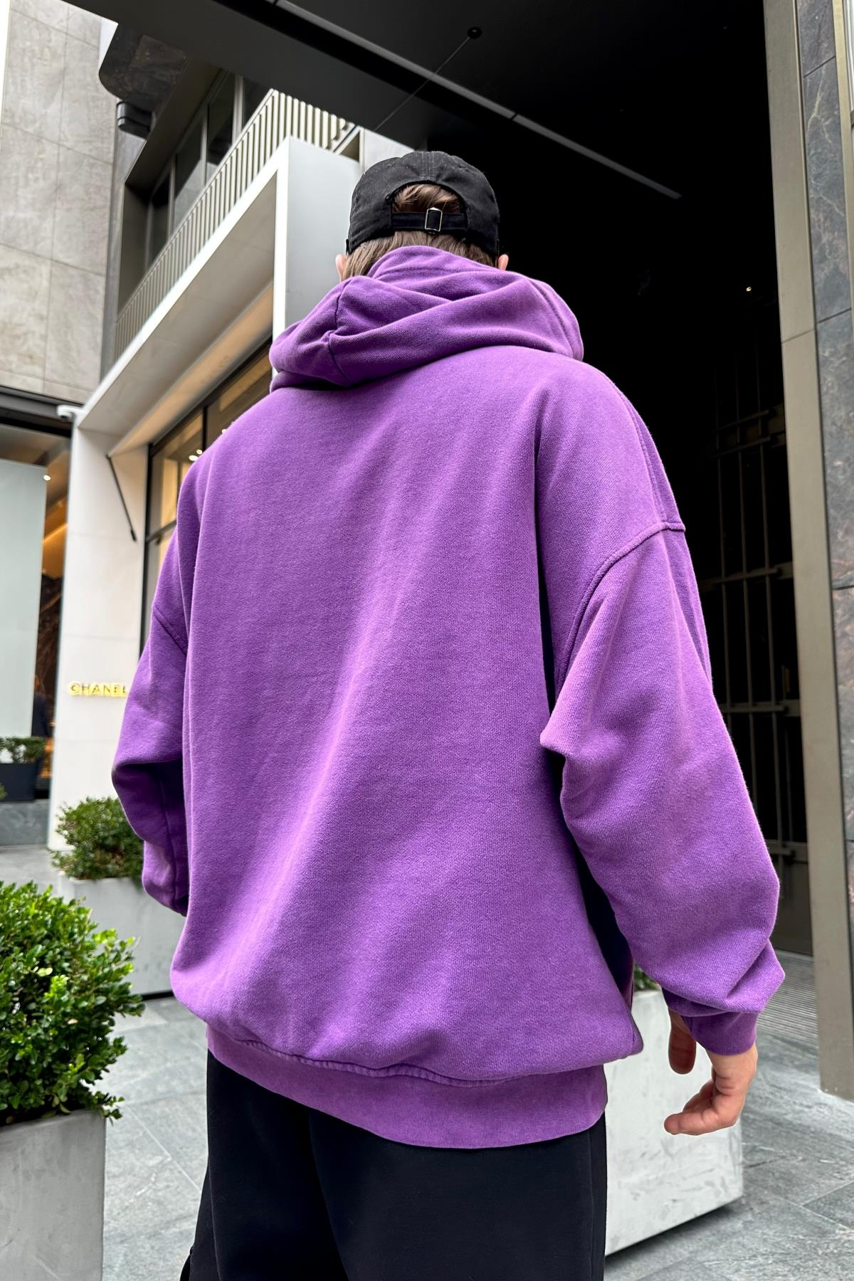 Acid Wash Mor Oversize Sweatshirt SW960
