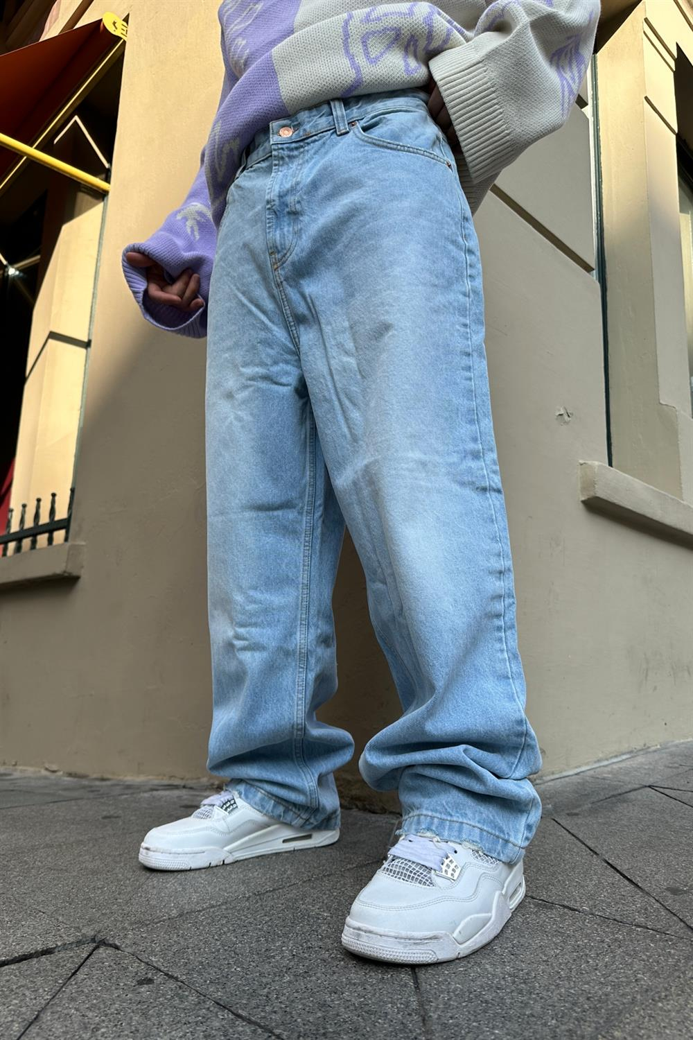 Açık Mavi Basic Jean Pantolon P789