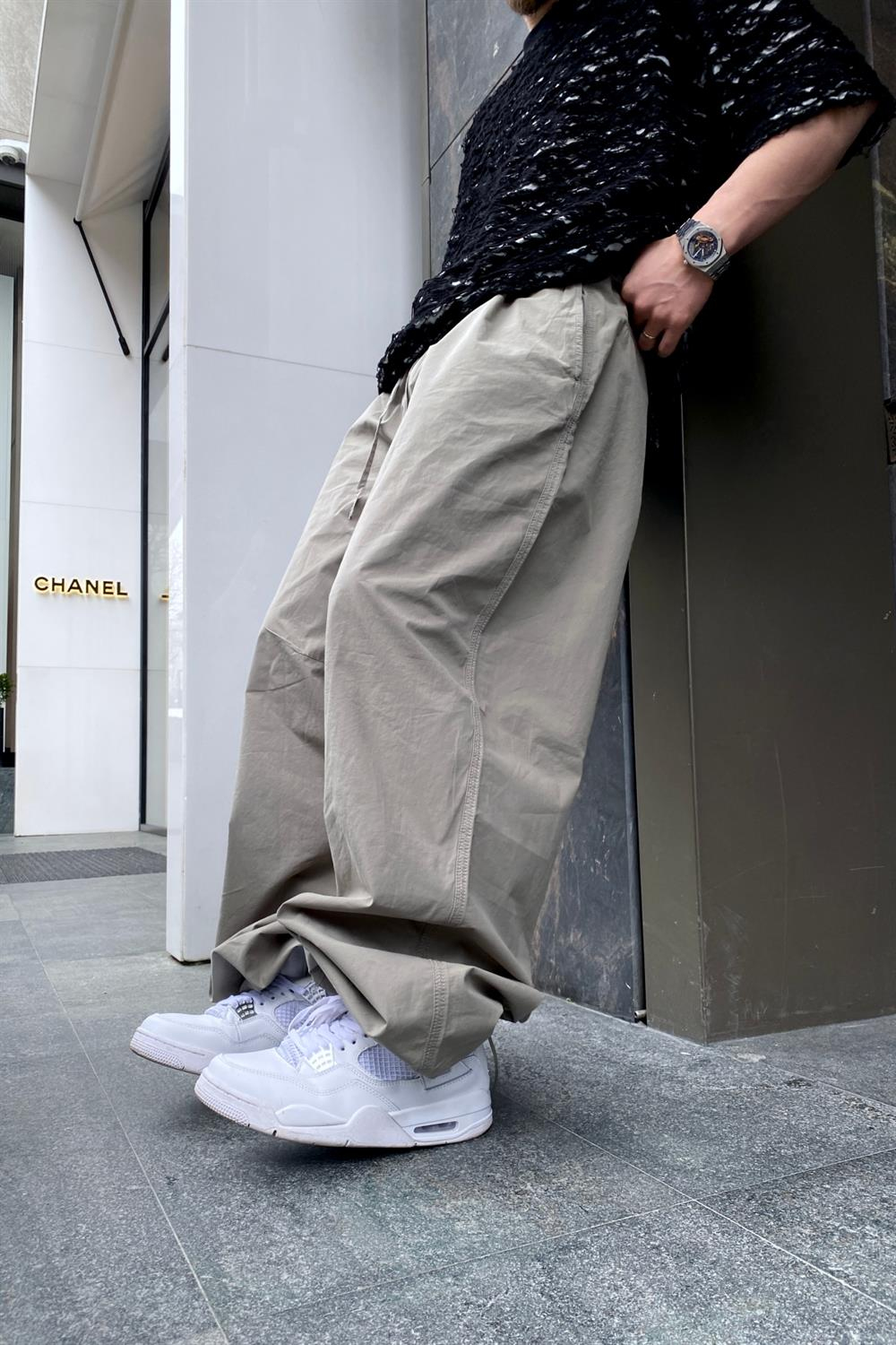 Açık Yeşil Combat Gabardin Pantolon P579