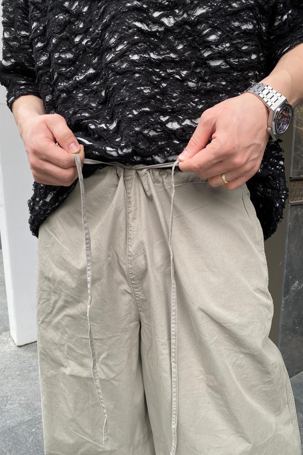 Açık Yeşil Combat Gabardin Pantolon P579