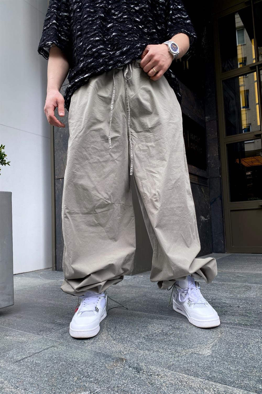 Açık Yeşil Combat Gabardin Pantolon P579