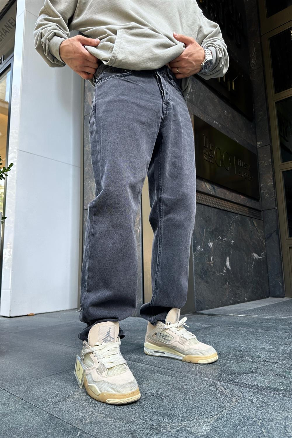 Antrasit Basic Jean Pantolon P809