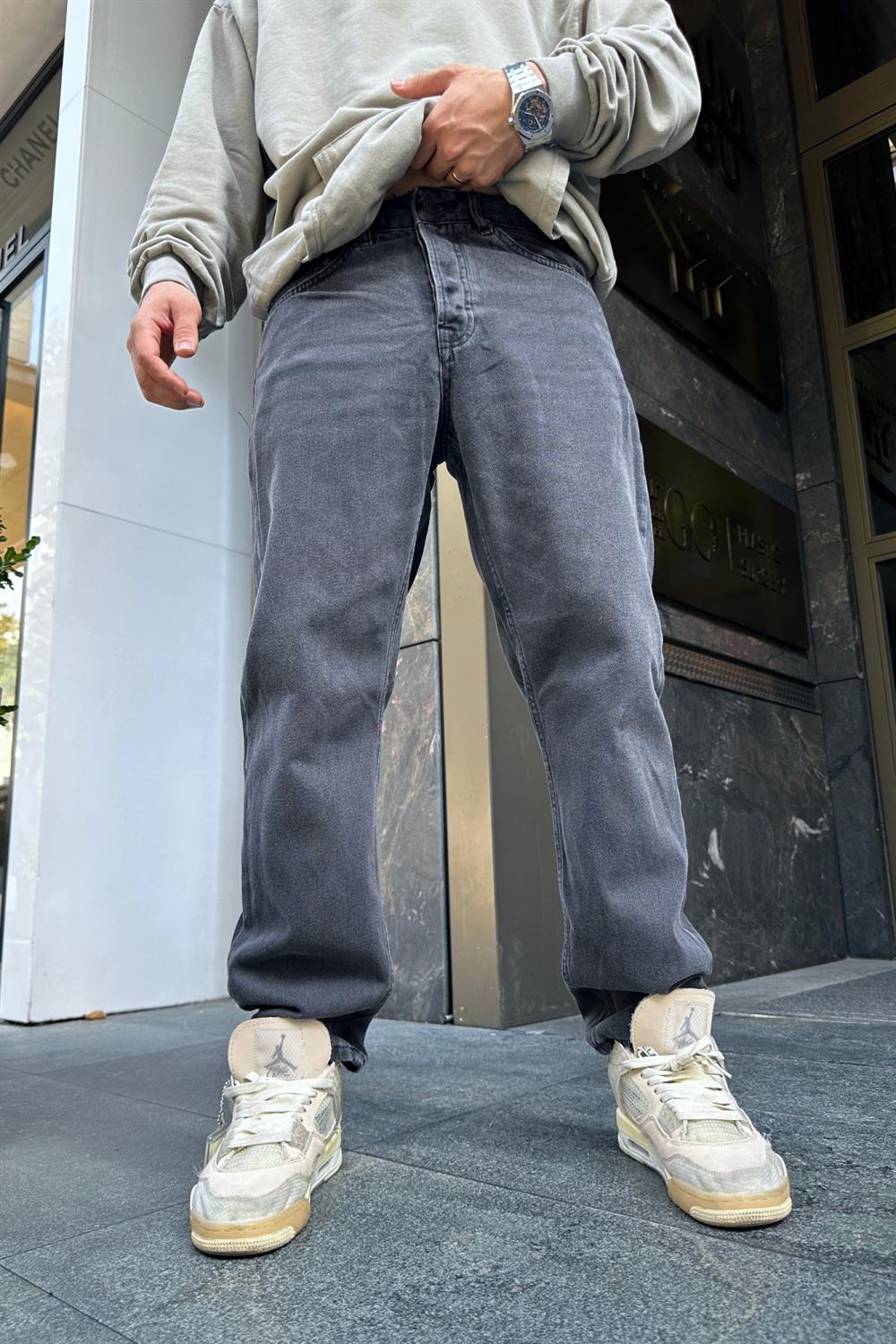 Antrasit Basic Jean Pantolon P809