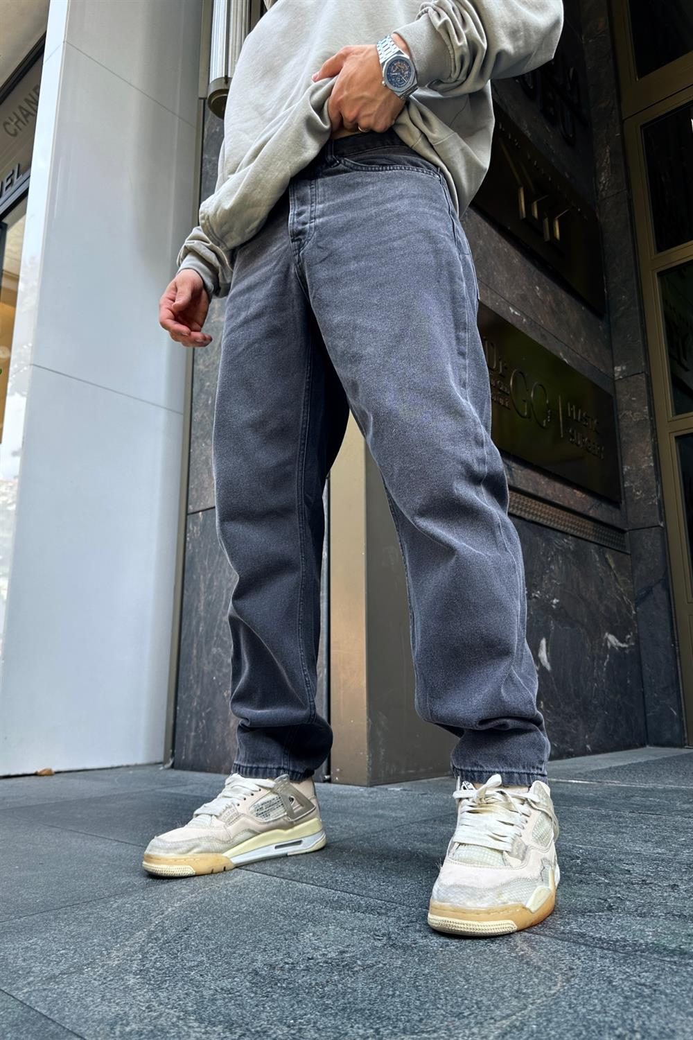 Antrasit Basic Jean Pantolon P809