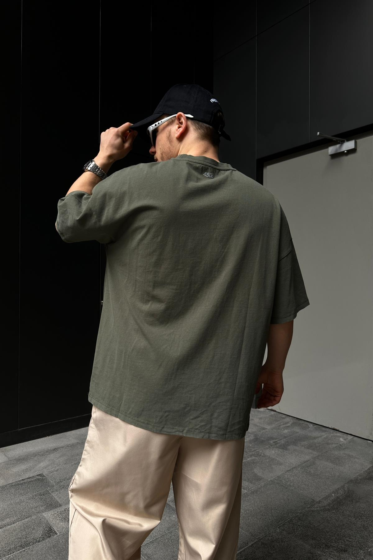 Asos Haki Basic Oversize Tshirt T880