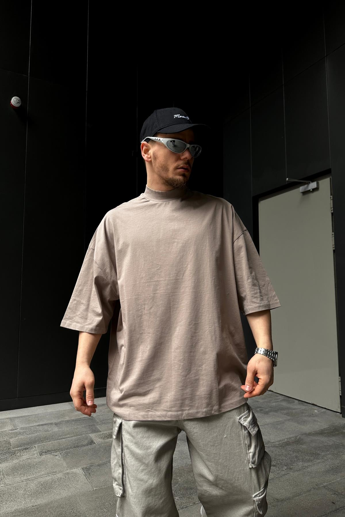 Asos Kahve Basic Oversize Tshirt T881