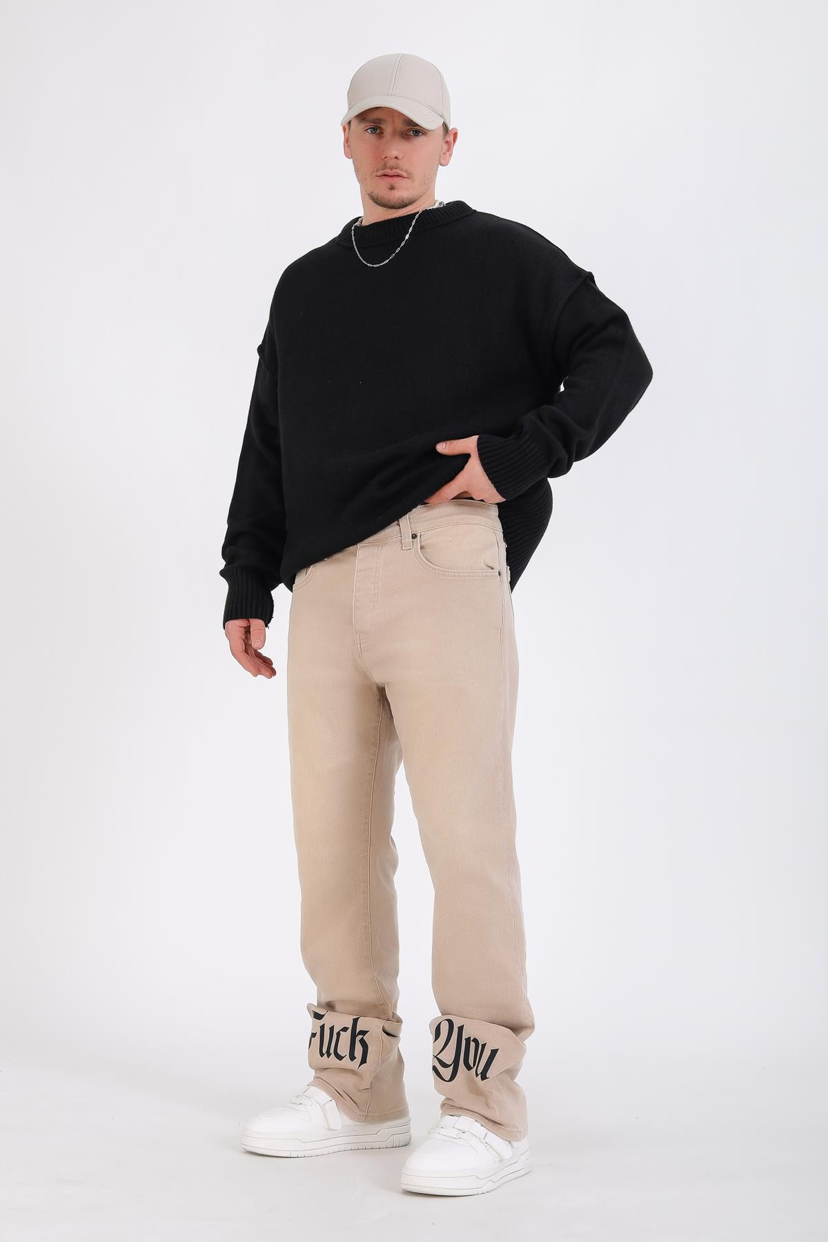 Baggy F.You Jean - Beige P1072