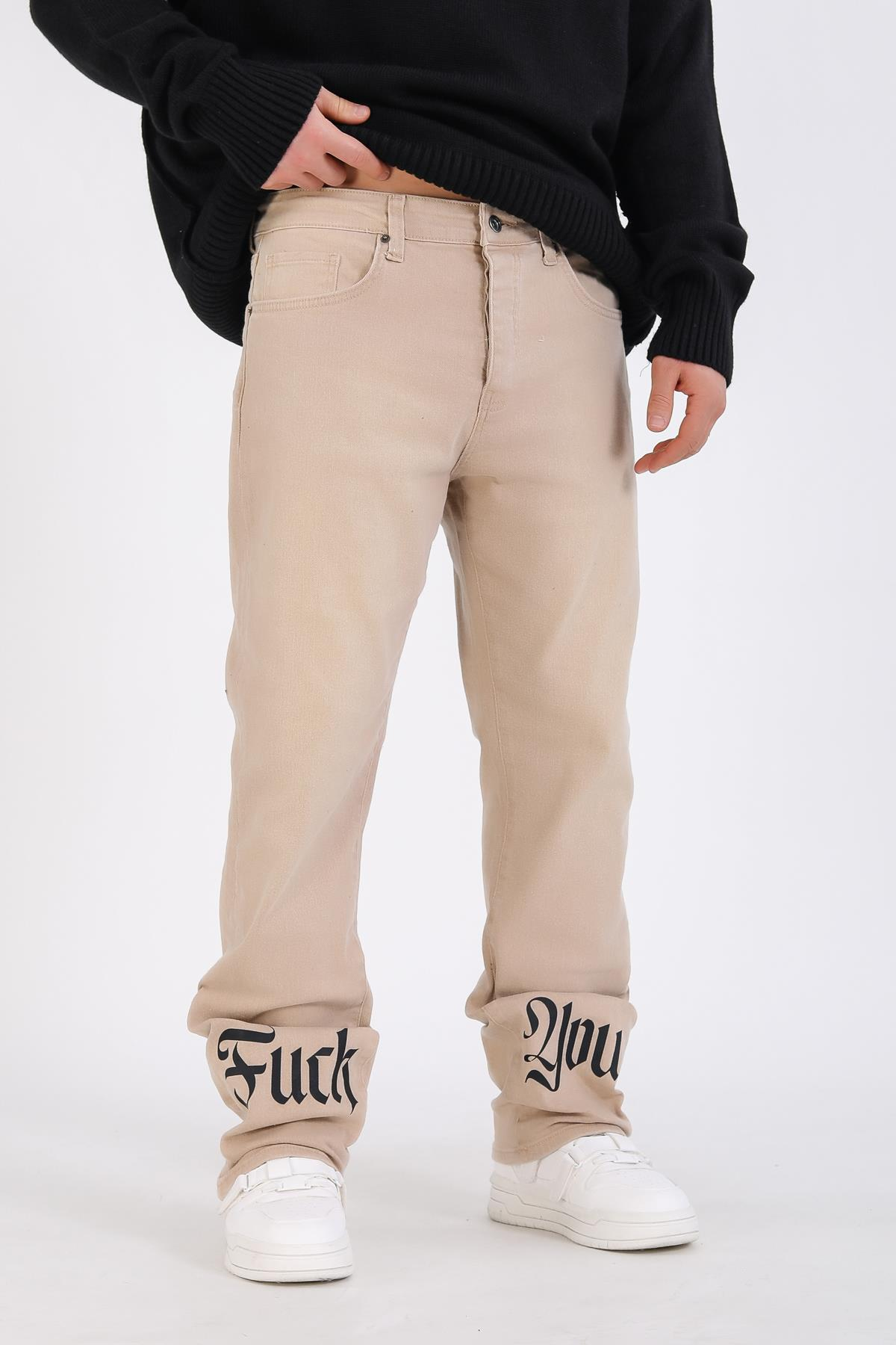Baggy F.You Jean - Beige P1072