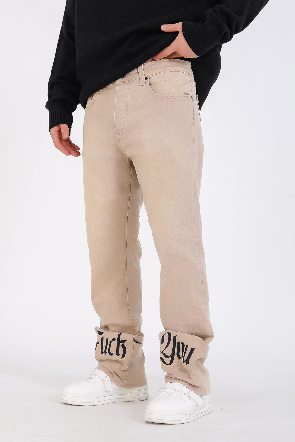 Baggy F.You Jean - Beige P1072