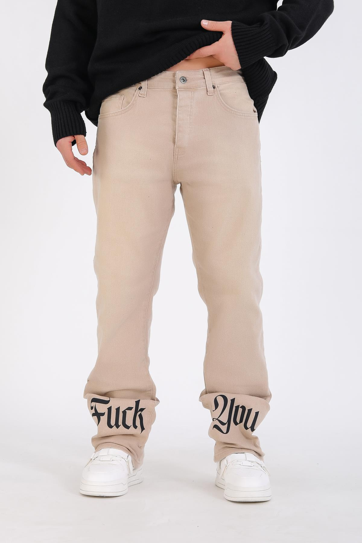 Baggy F.You Jean - Beige P1072