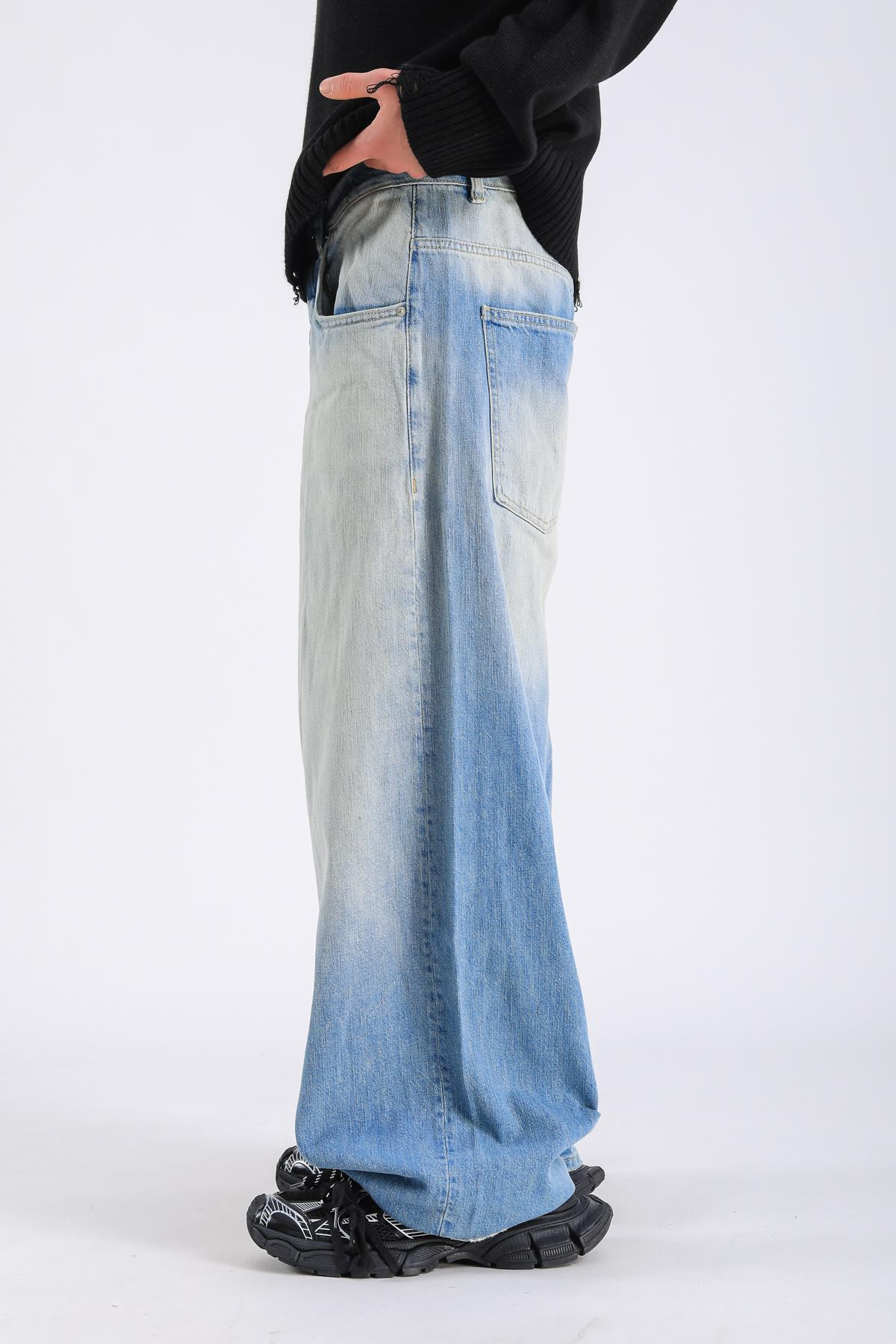 Baggy Washed Jean - Blue 2  P1081
