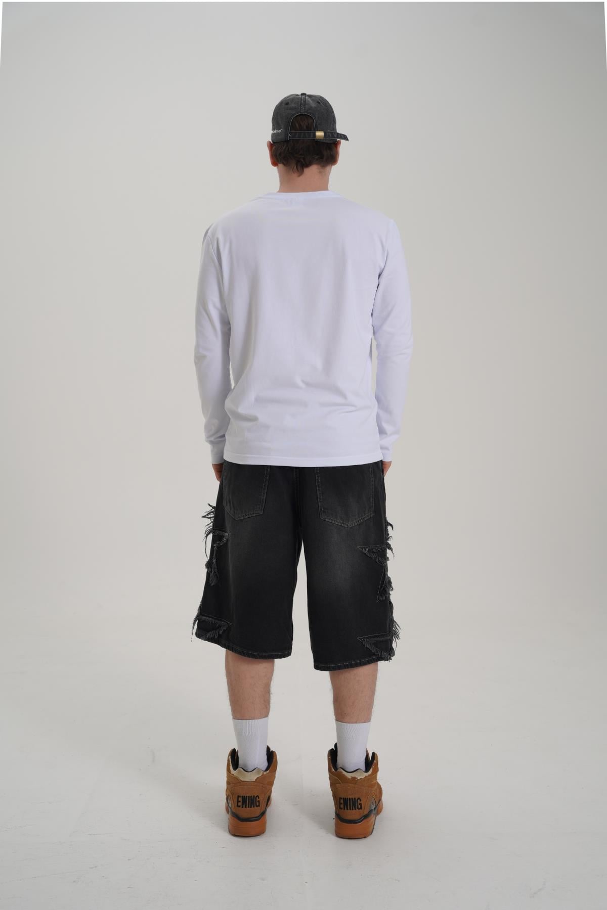 Basic Beyaz Fit İnce Kumaş Longsleeve CT01 24CY122
