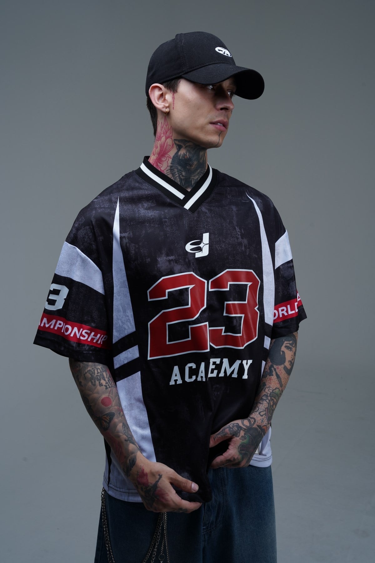 Baskılı 23 Oversize Forma Tshirt JC01 26Y160