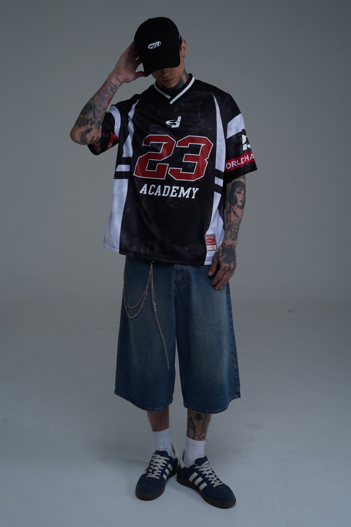 Baskılı 23 Oversize Forma Tshirt JC01 26Y160