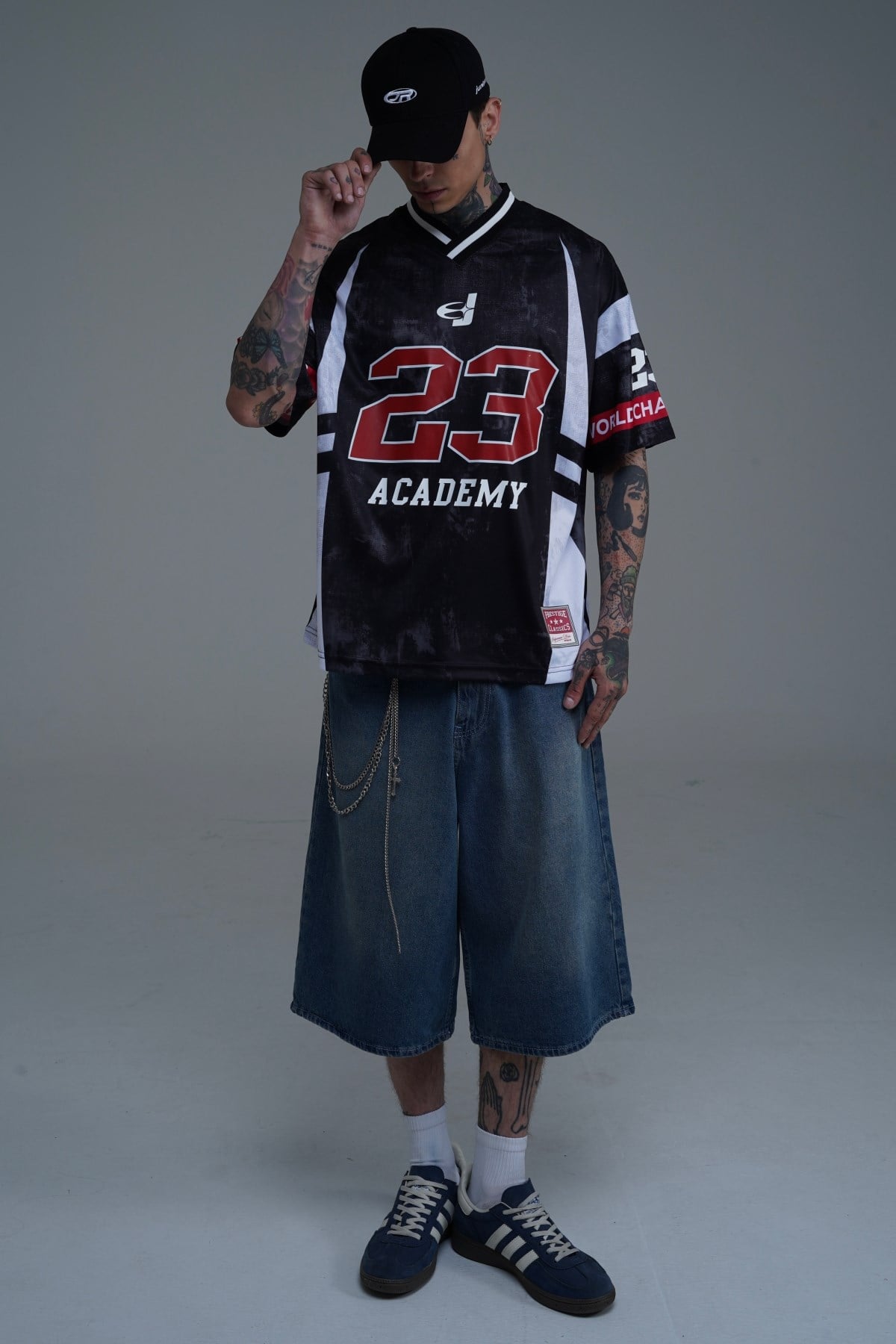 Baskılı 23 Oversize Forma Tshirt JC01 26Y160