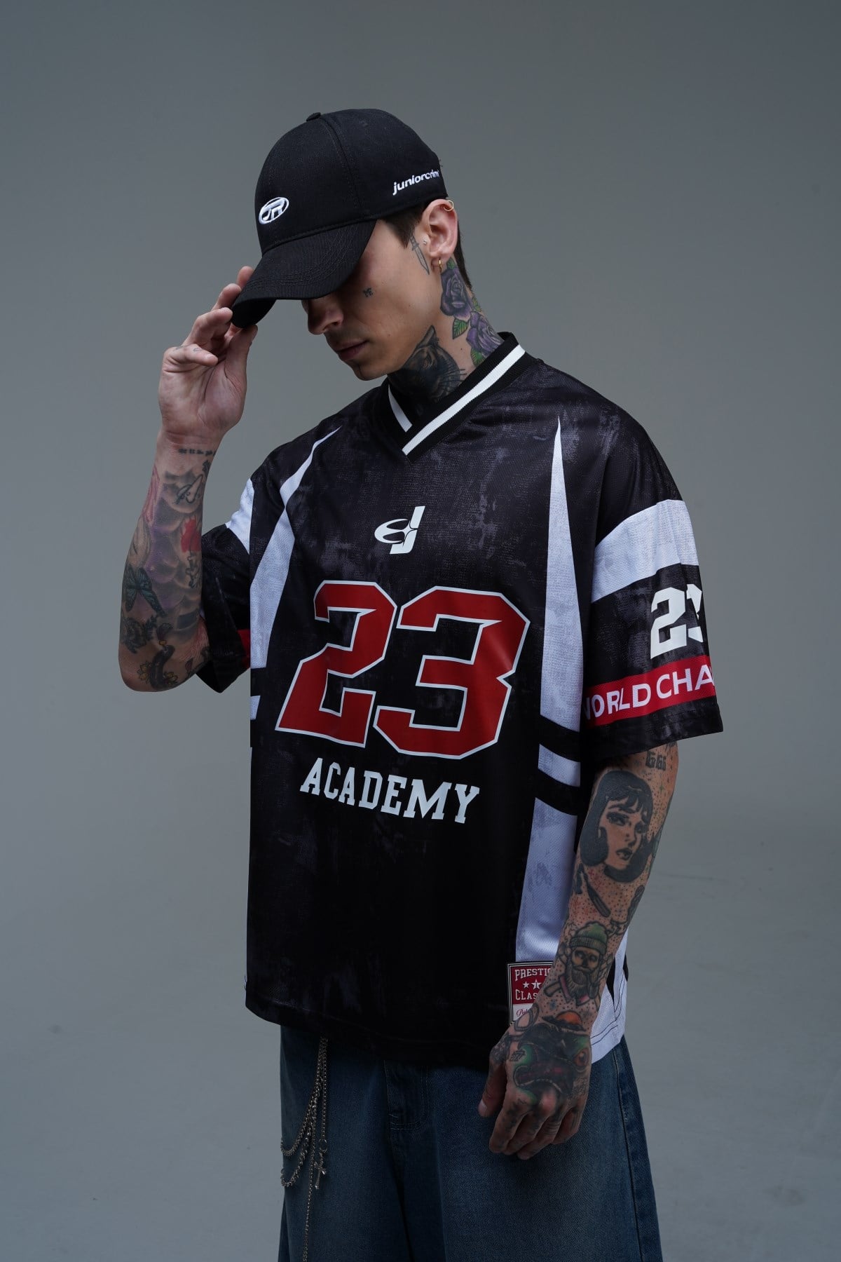 Baskılı 23 Oversize Forma Tshirt JC01 26Y160