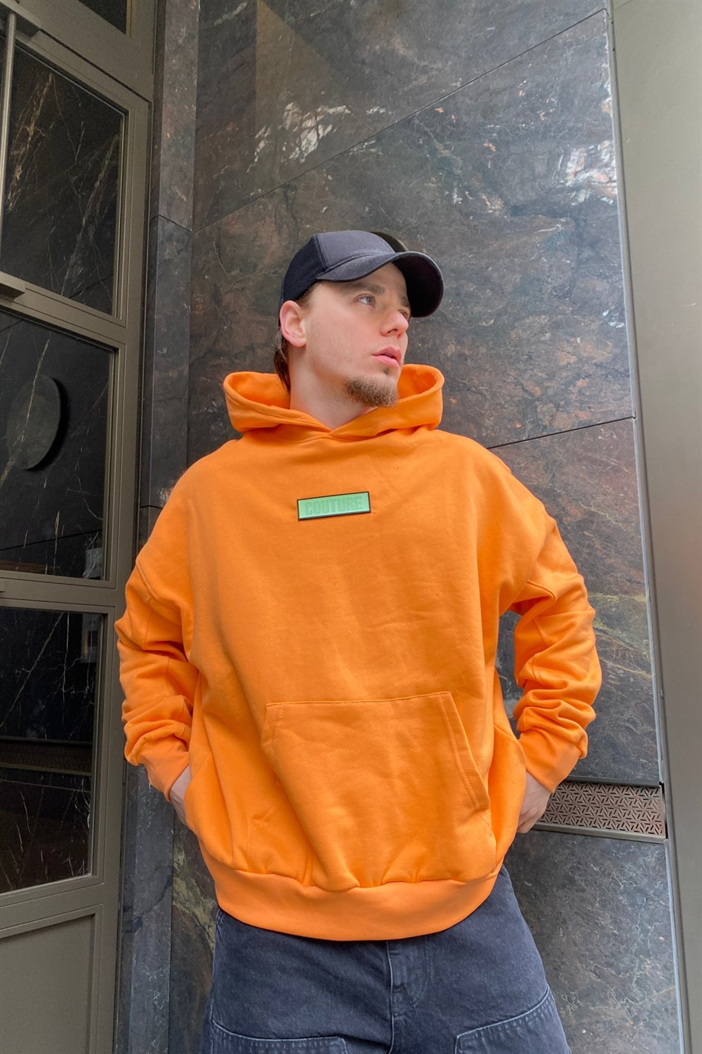 Baskılı Oversize Sweatshirt SW850