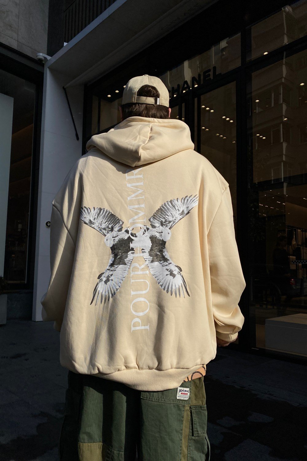 Baskılı Oversize Sweatshirt SW854
