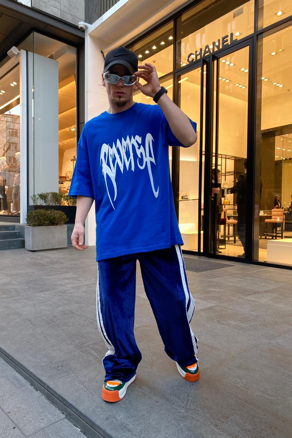 Baskılı Oversize Tshirt T524